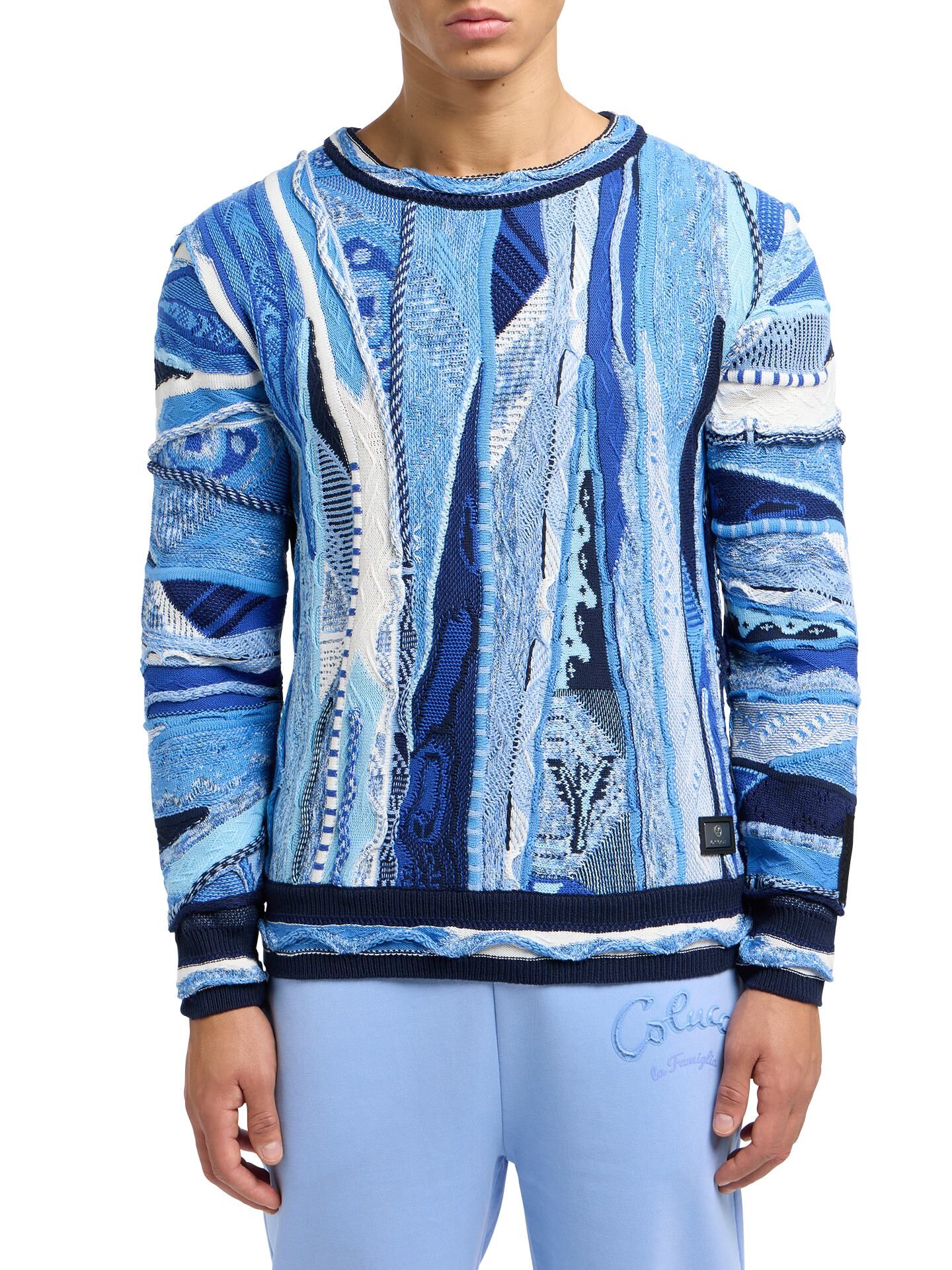 Rundhals Strickpullover