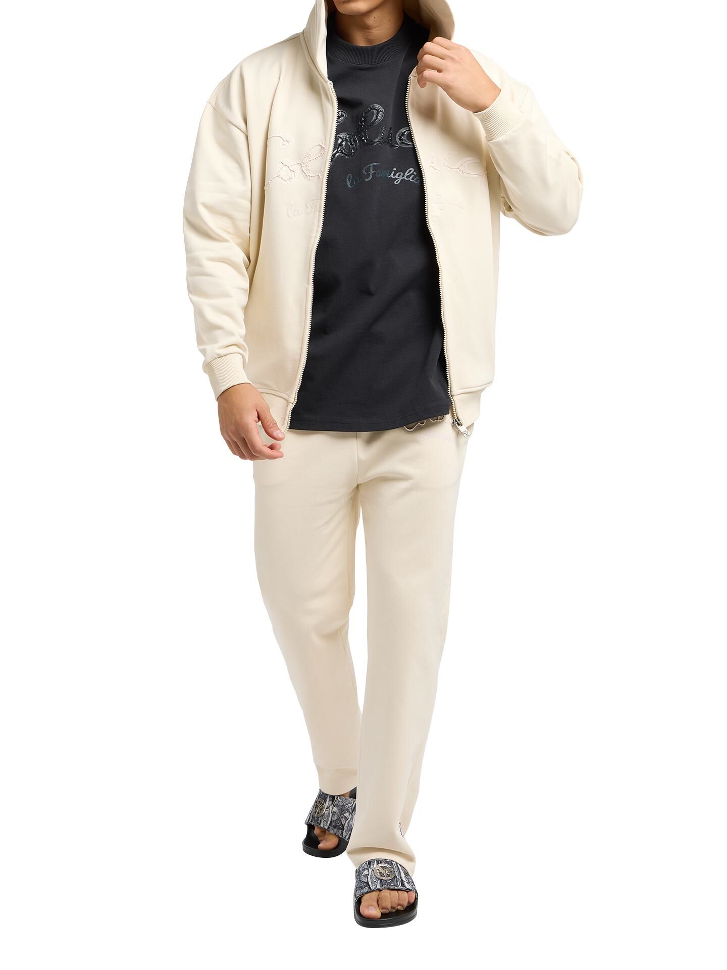 Oversize Sweatjacke - La Famiglia