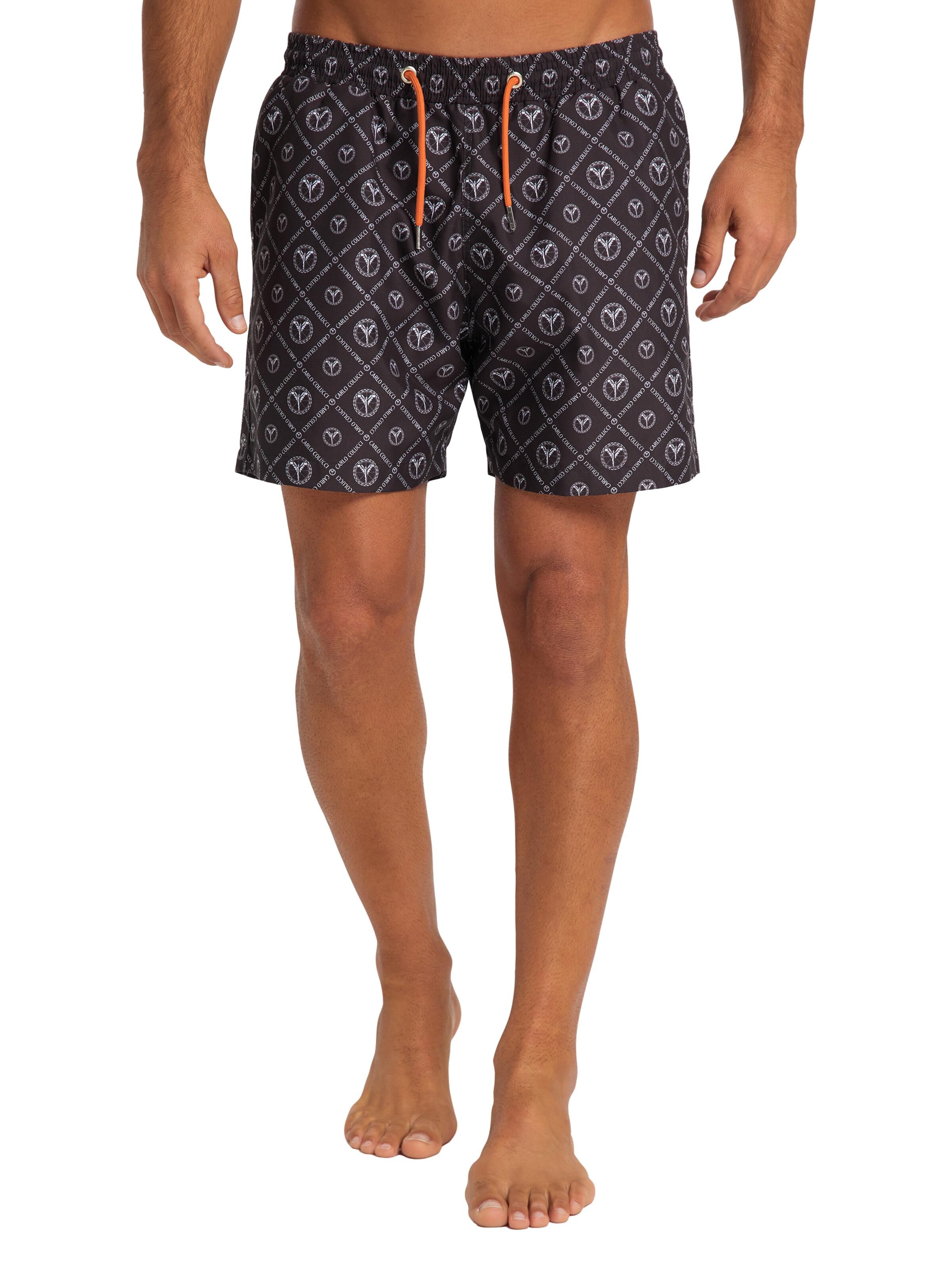  Men's swim shorts with logo print