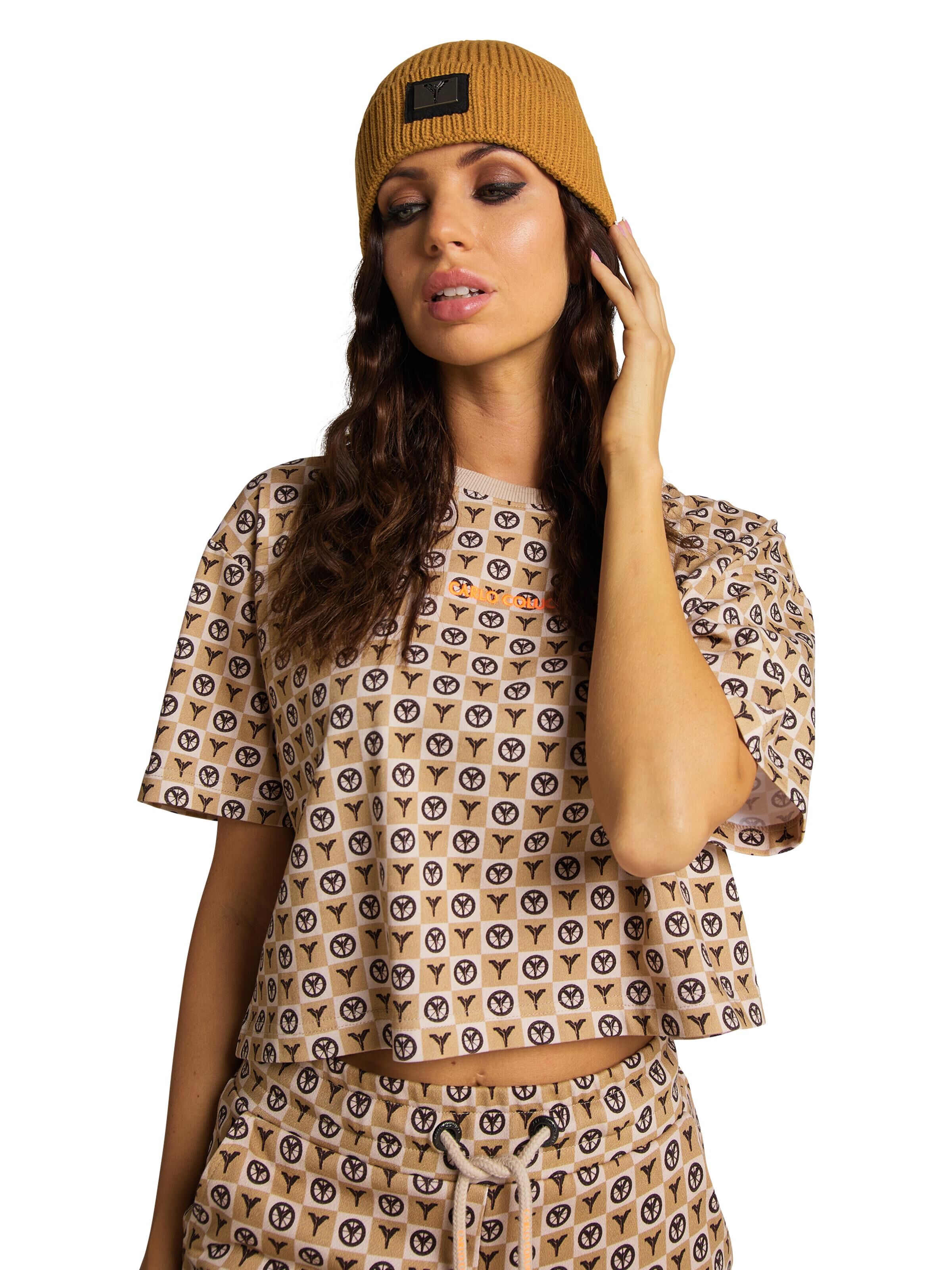 Gestrickte Fischmann Mütze