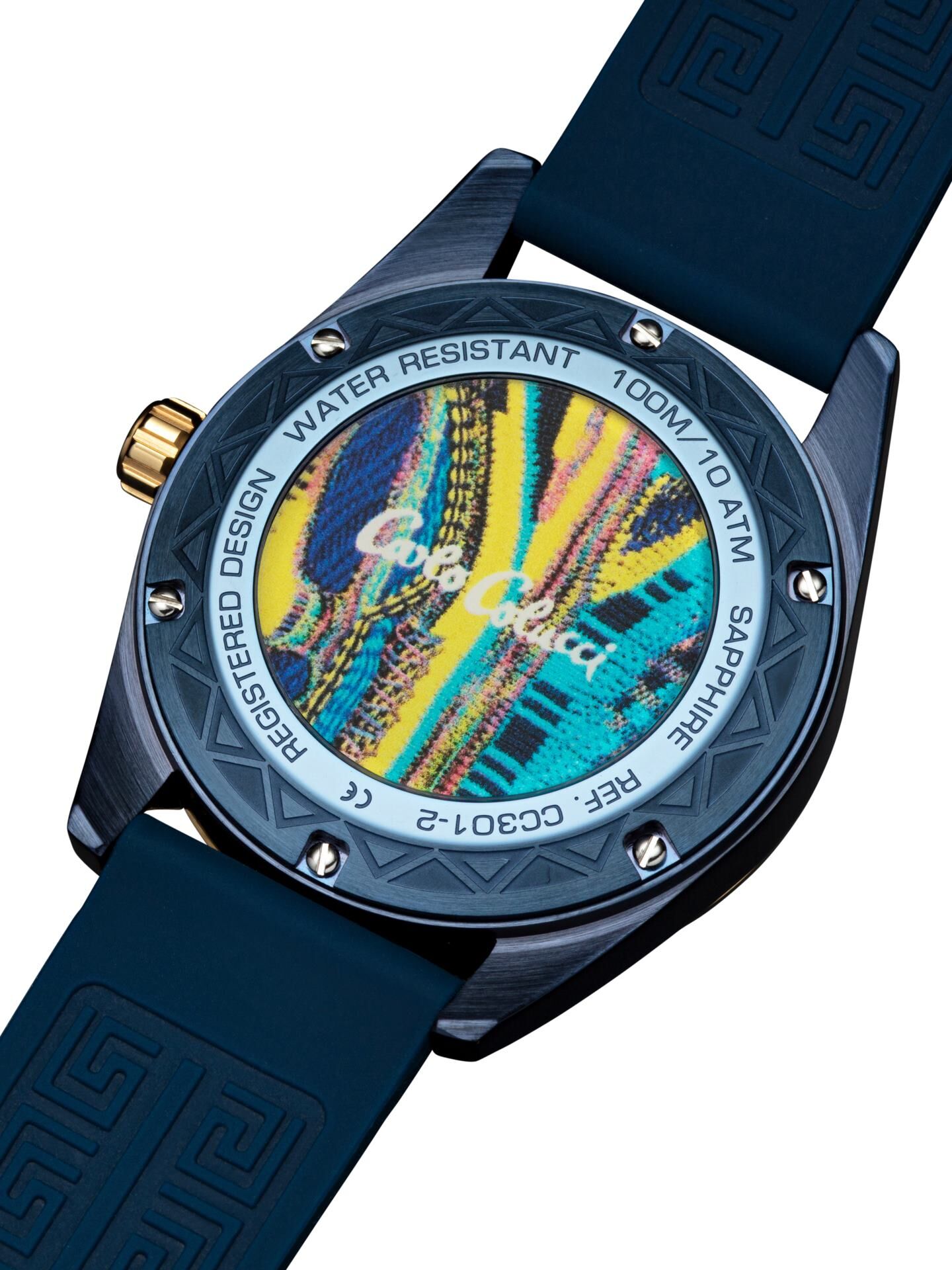 Edelstahl Uhr mit Silikonarmband