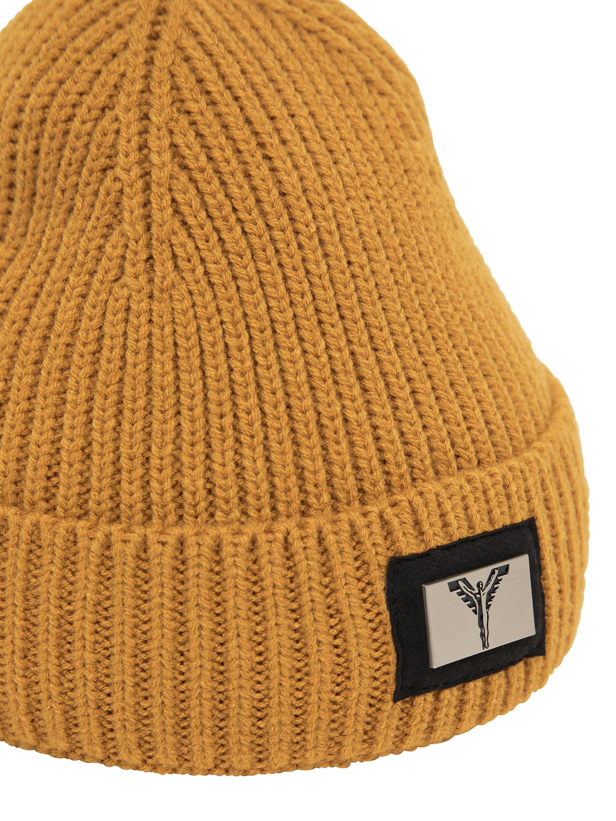 Gestrickte Fischmann Mütze