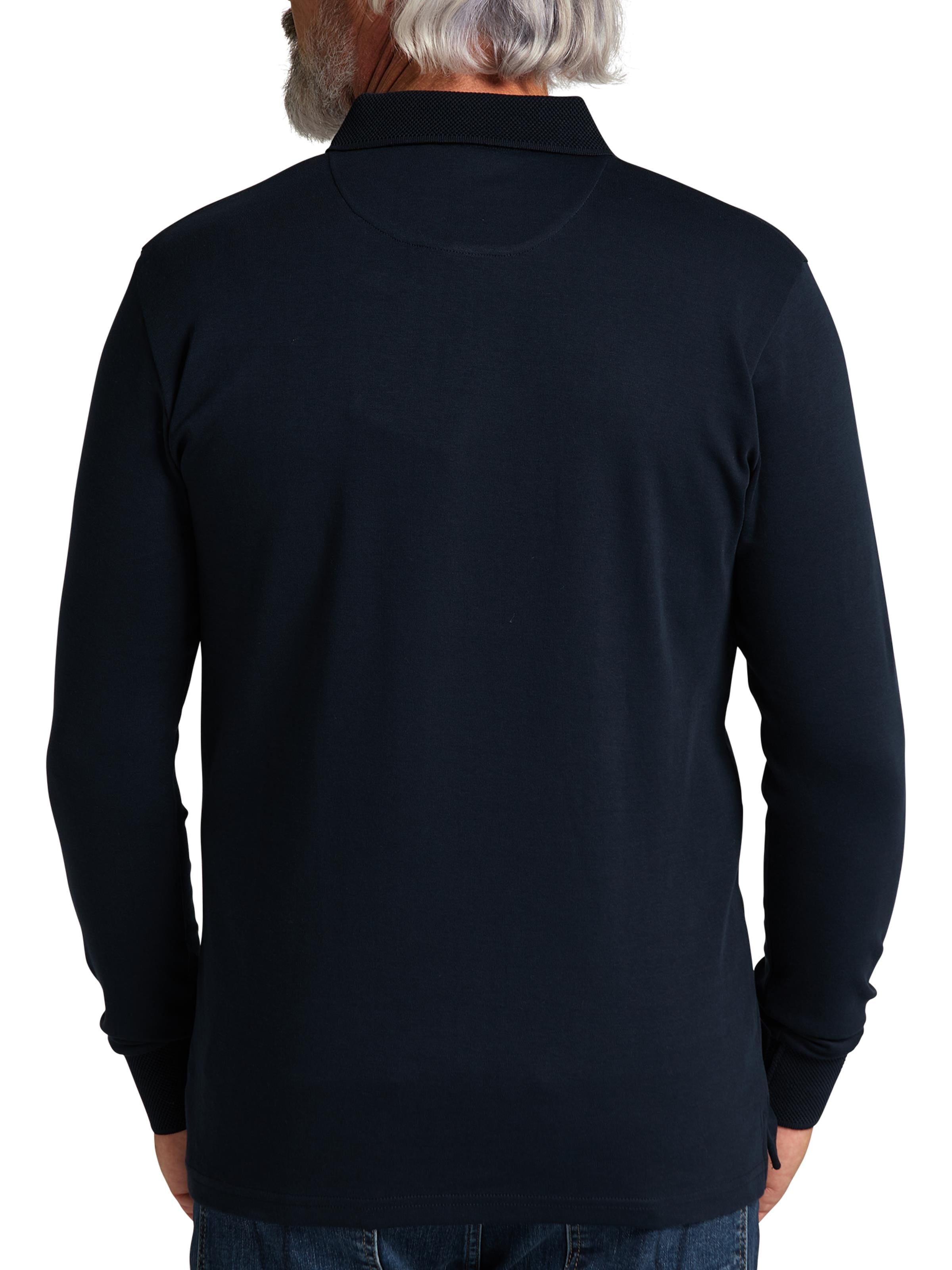 Langarm-Poloshirt