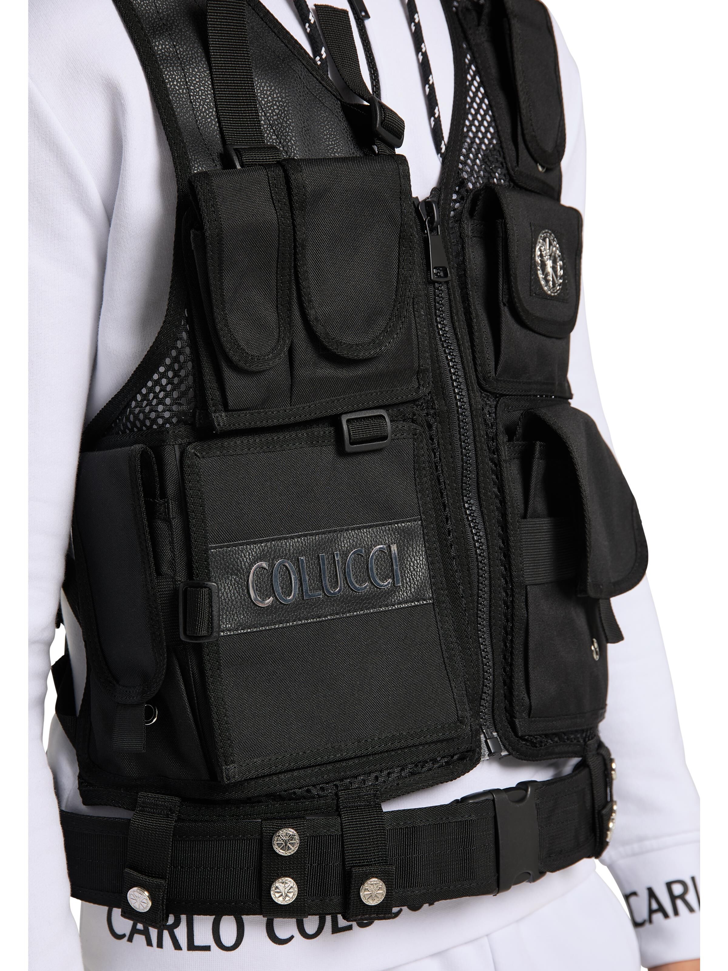 Weste im Militärlook