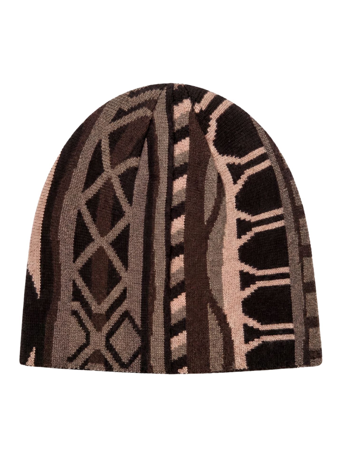  Flat Knit Skull Beanie 