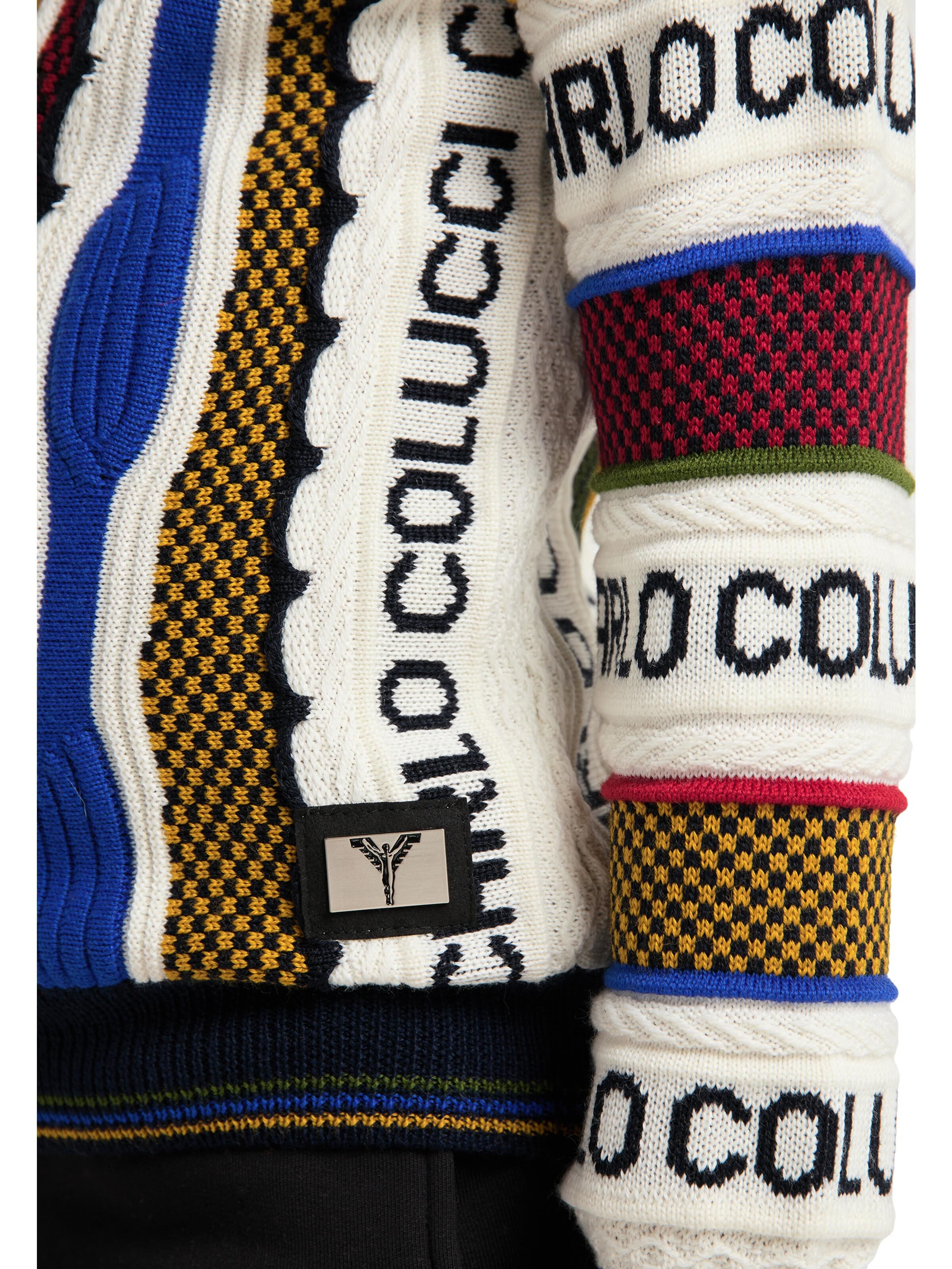  Kinder Jacquard-Pullover