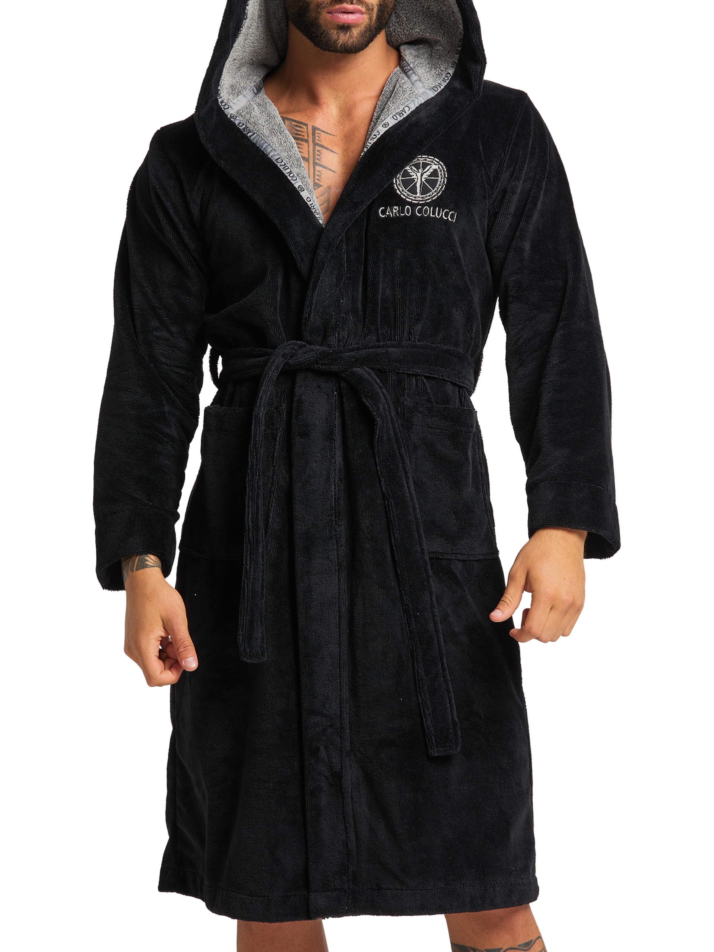 Bademantel mit Kapuze