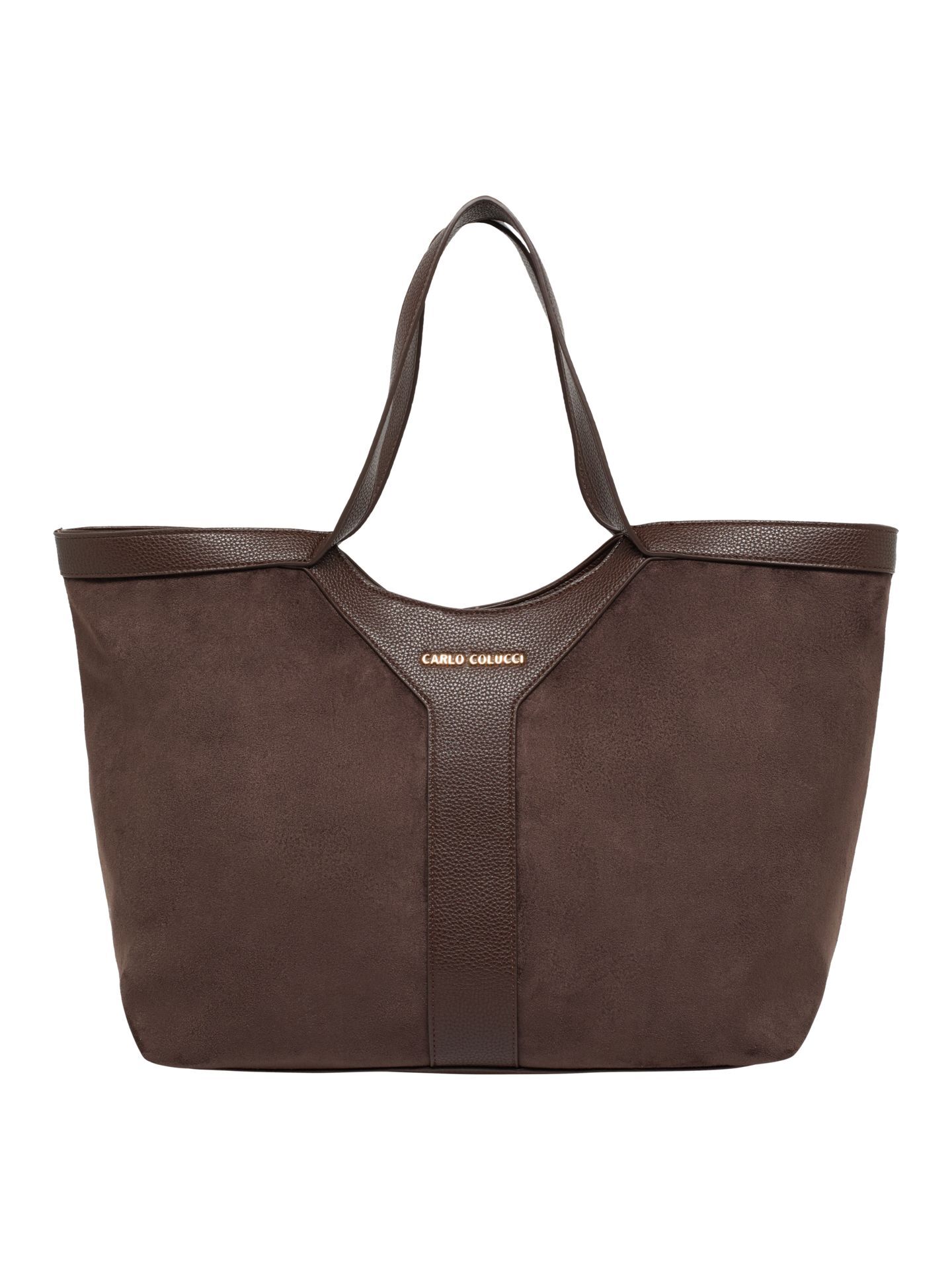  Damen Wildleder Optik Tote Bag