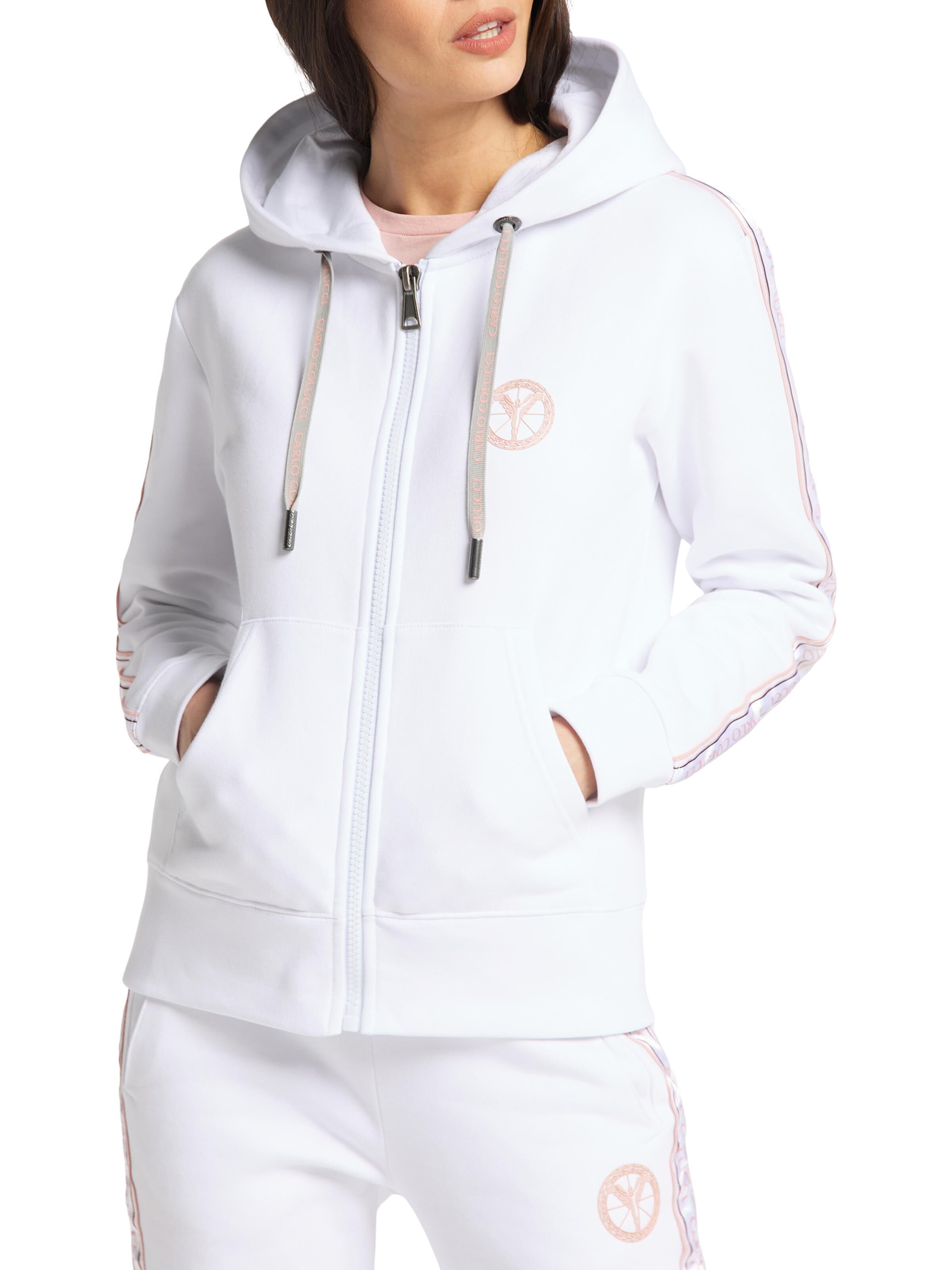 Damen Basic Sweatjacke