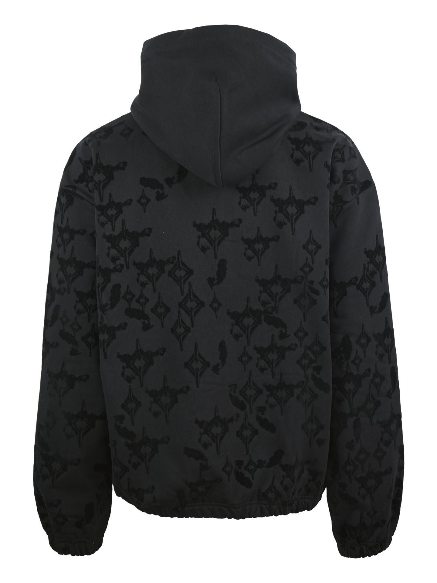  Zip hoodie with flock print - Soft Impact