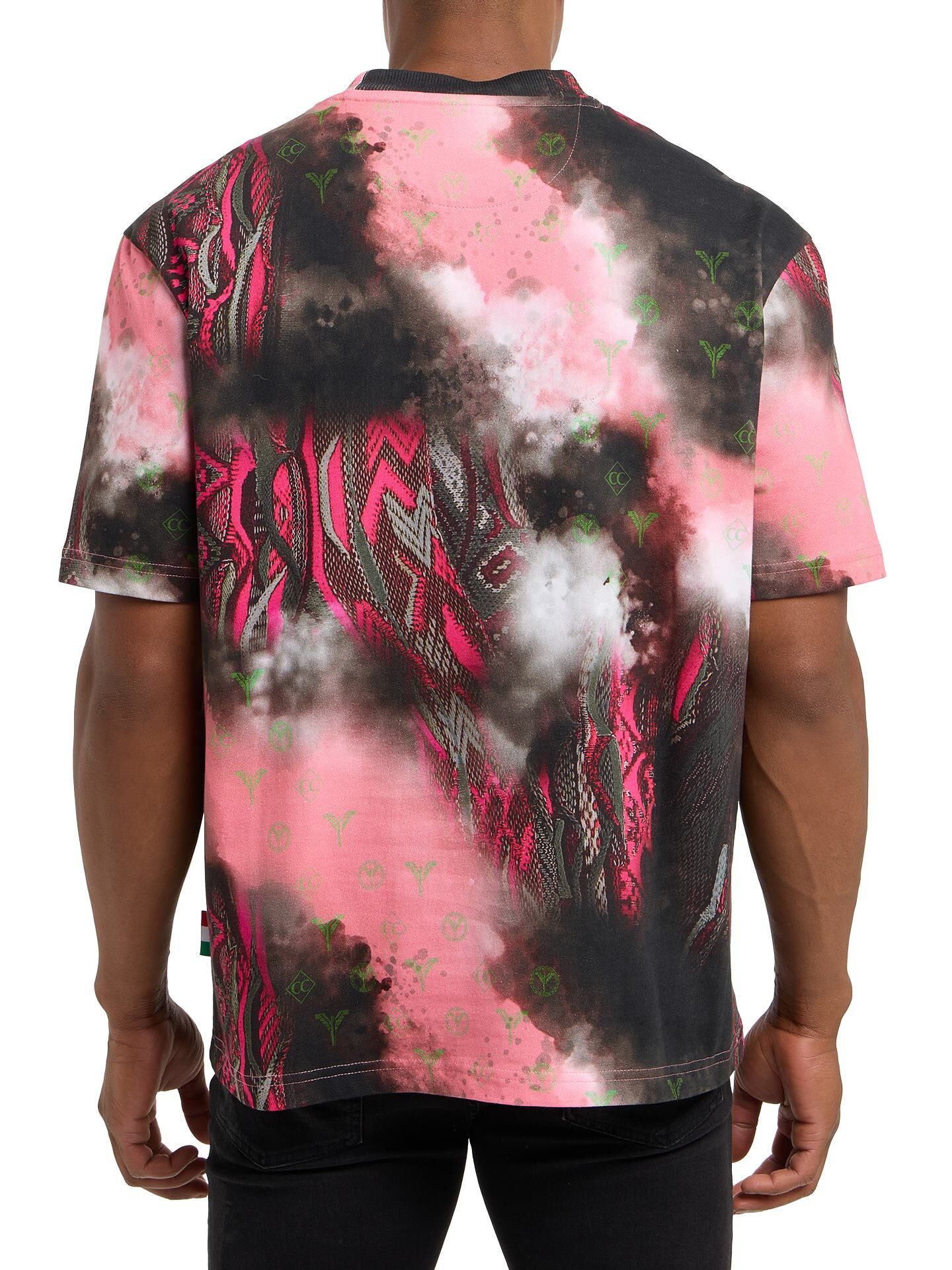 Oversize T-Shirt - Sprayed knit