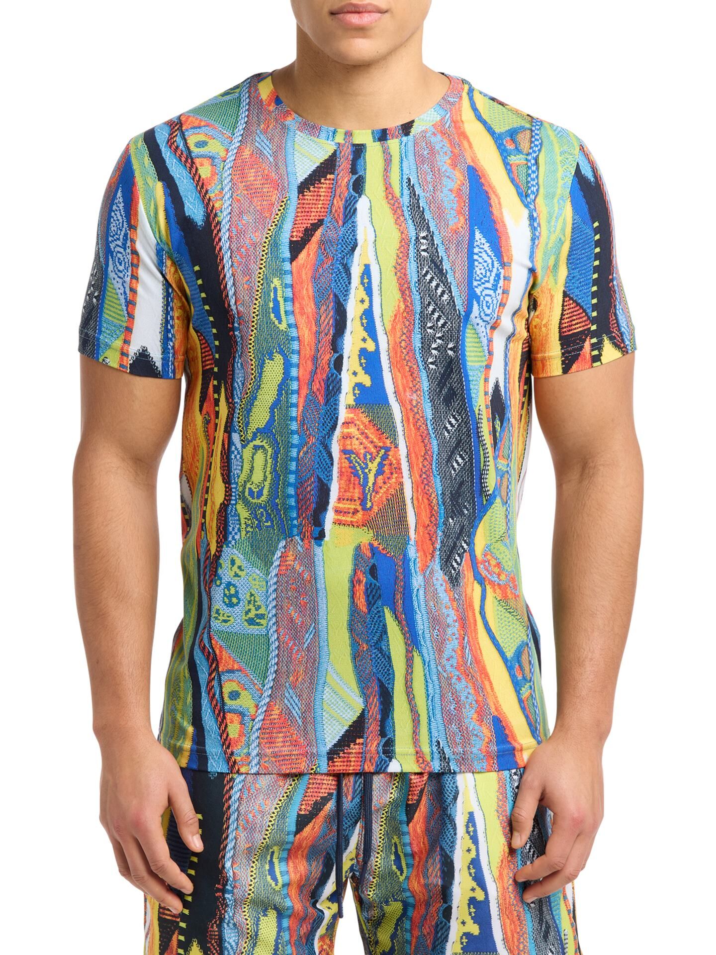 T-Shirt mit Knitprint