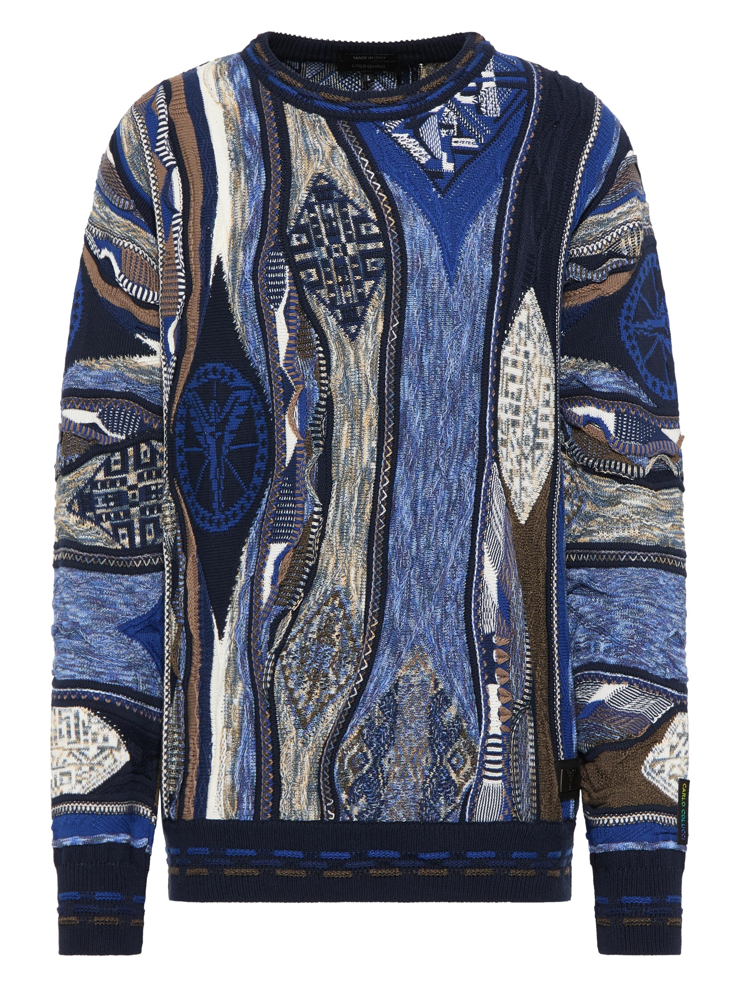 Jacquard sweater with logo | Black / Red | XS | DAH-C9911-201-XS