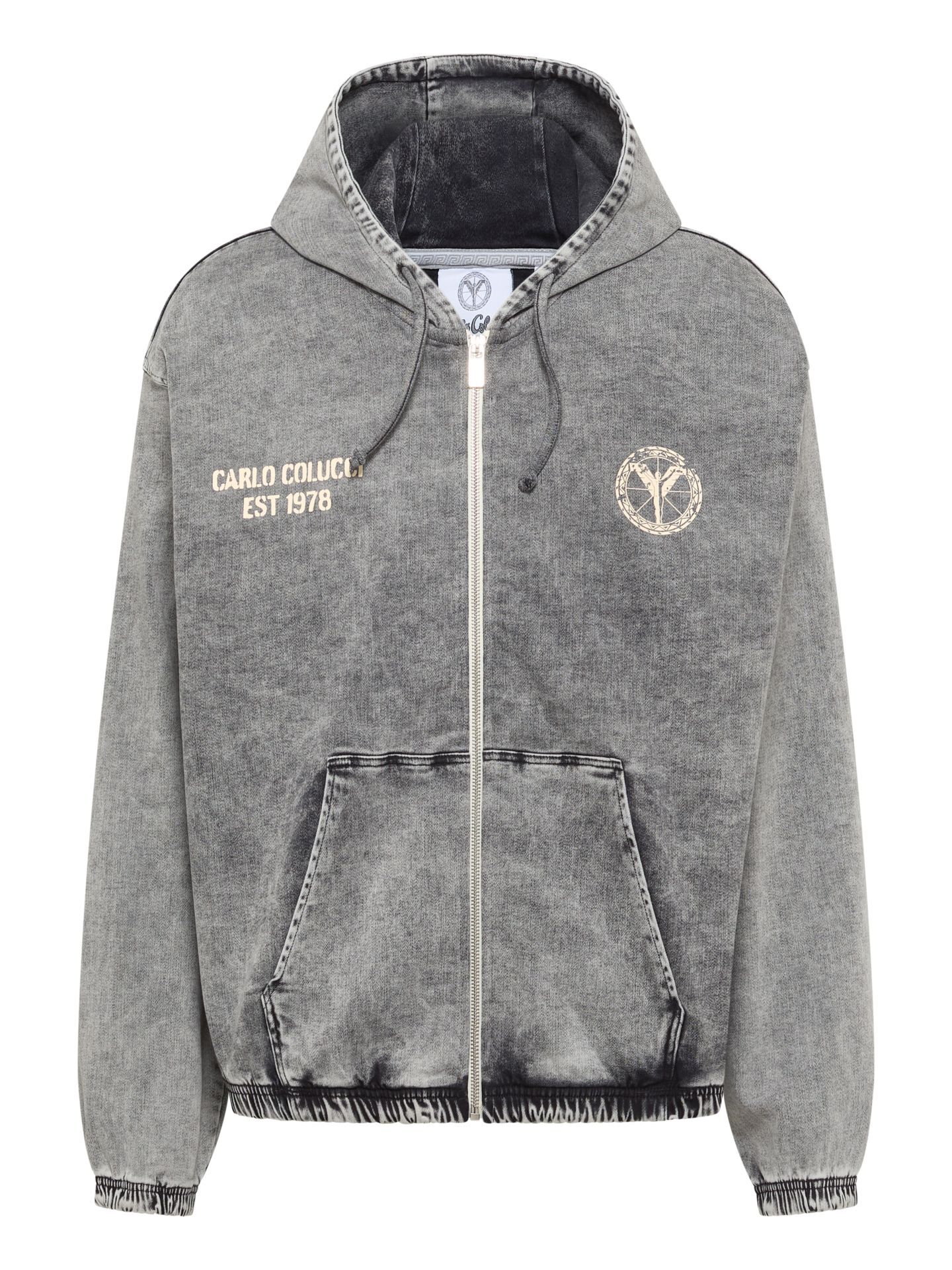  CARLO COLUCCI Sweatjacke - Almost Denim