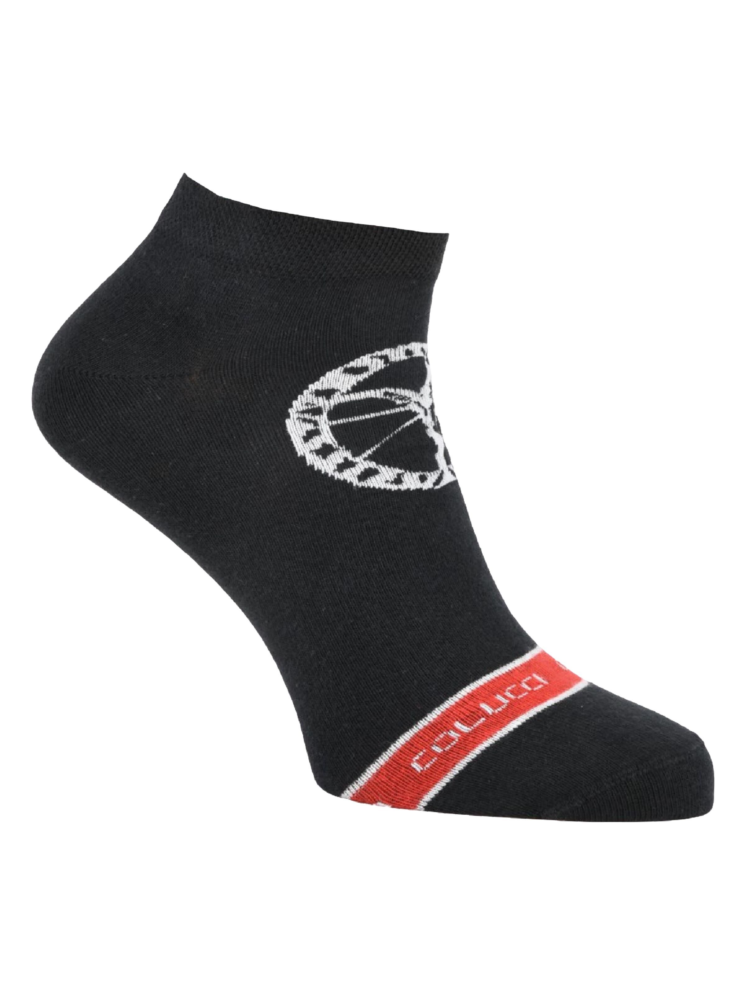 Sneaker mit Logo, 3er Pack
