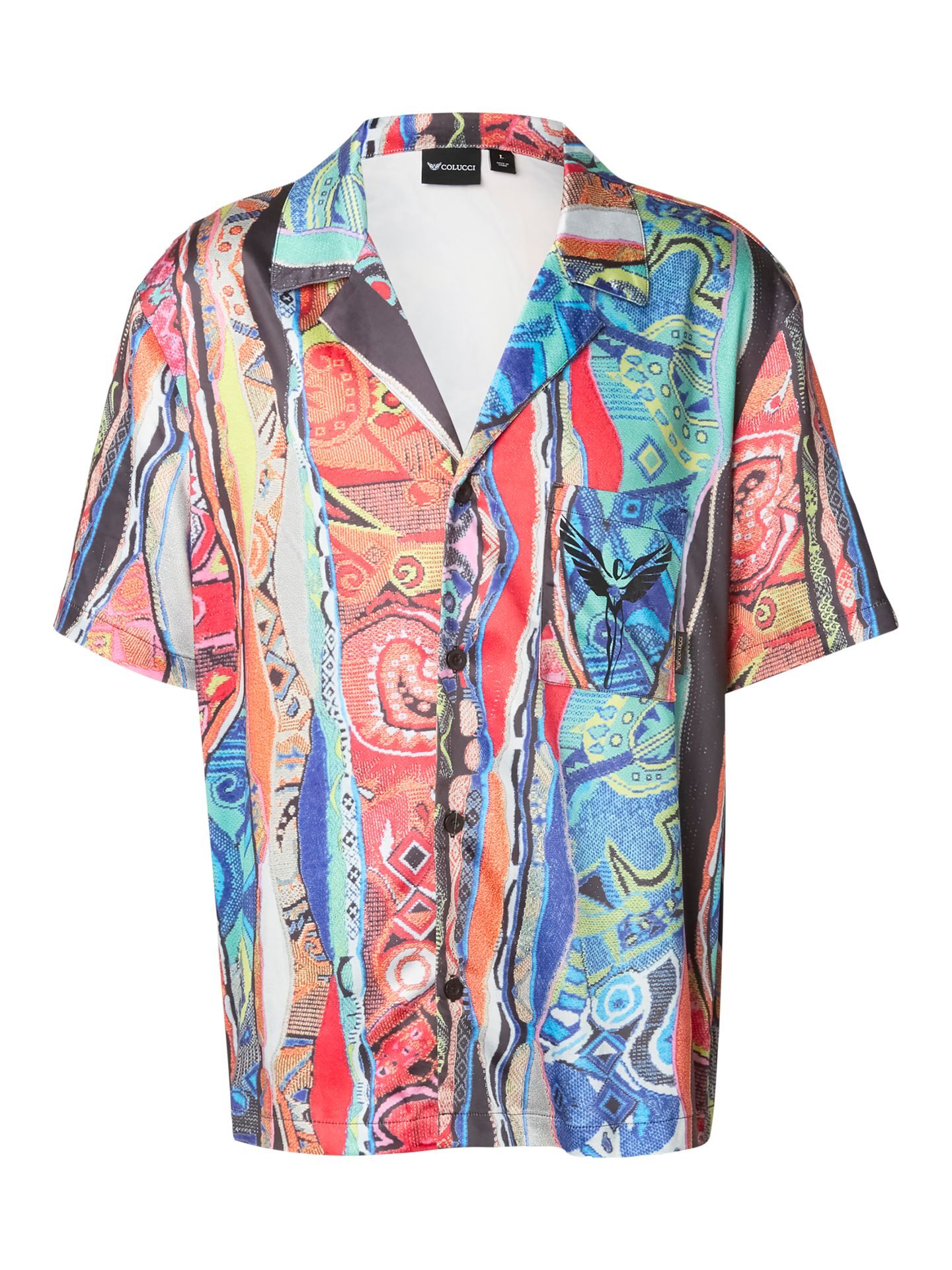  Allover print shirt