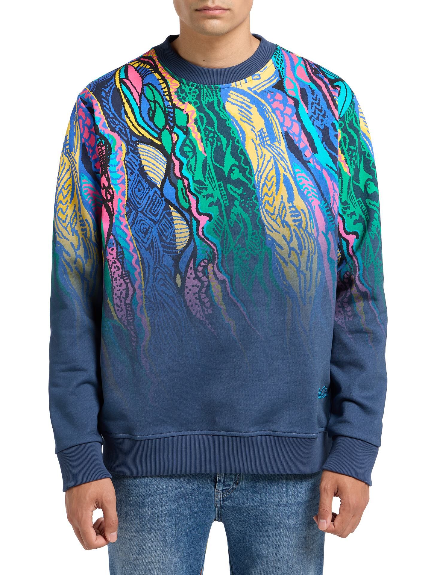 Sweatshirt -Knit Pixel-