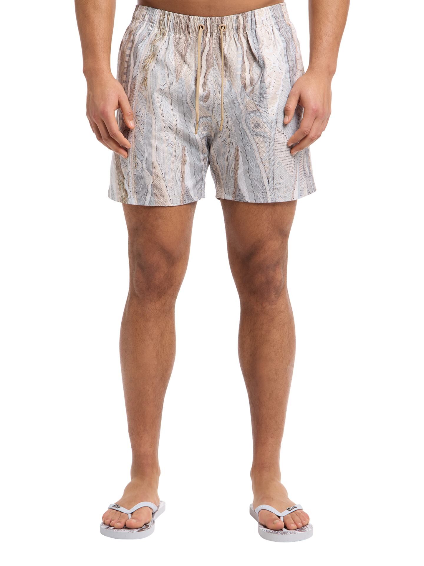 Schwimmshort mit Knitprint