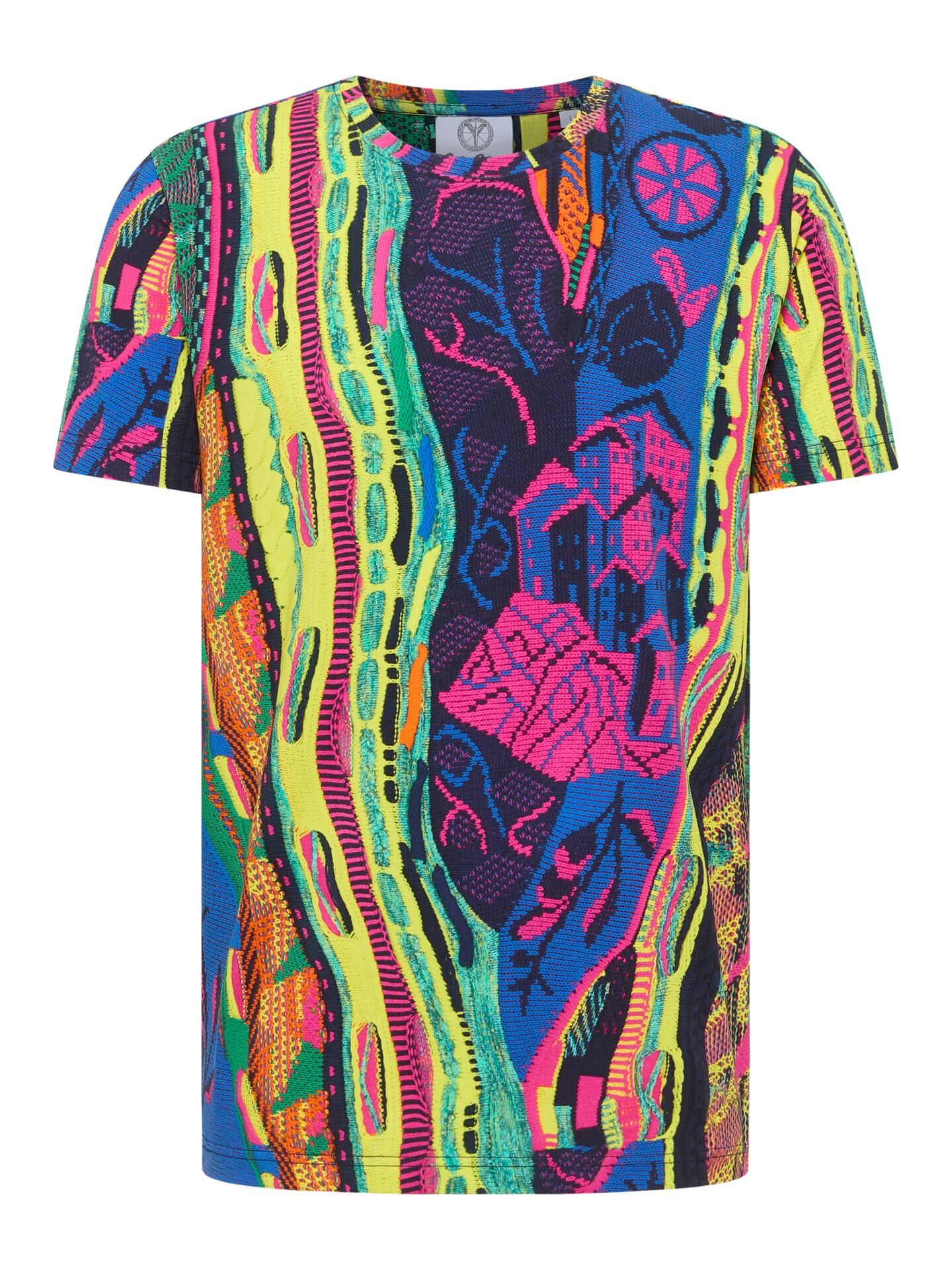 T-Shirt mit Knitprint