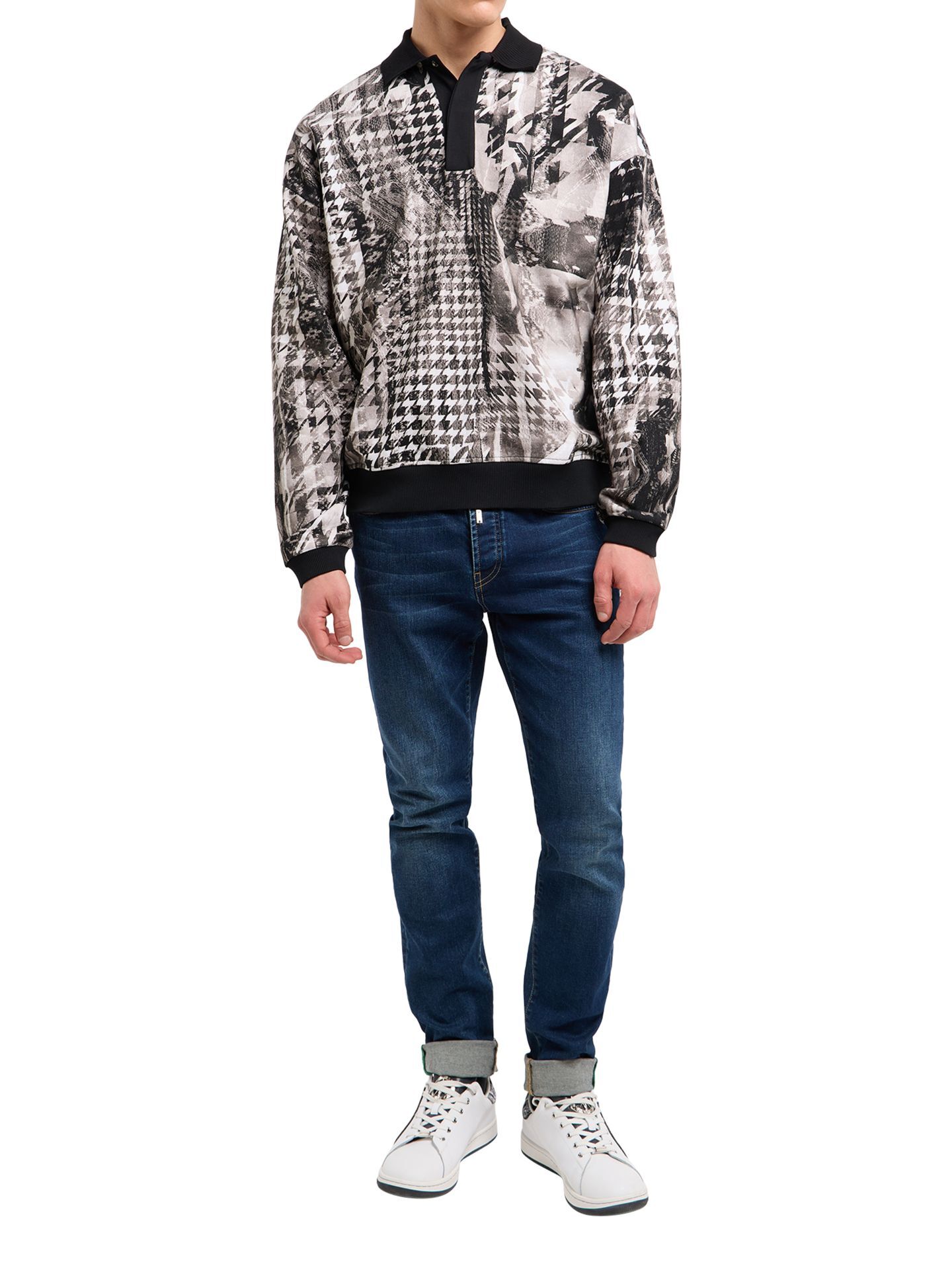  Polo sweatshirt - The Knit Legend
