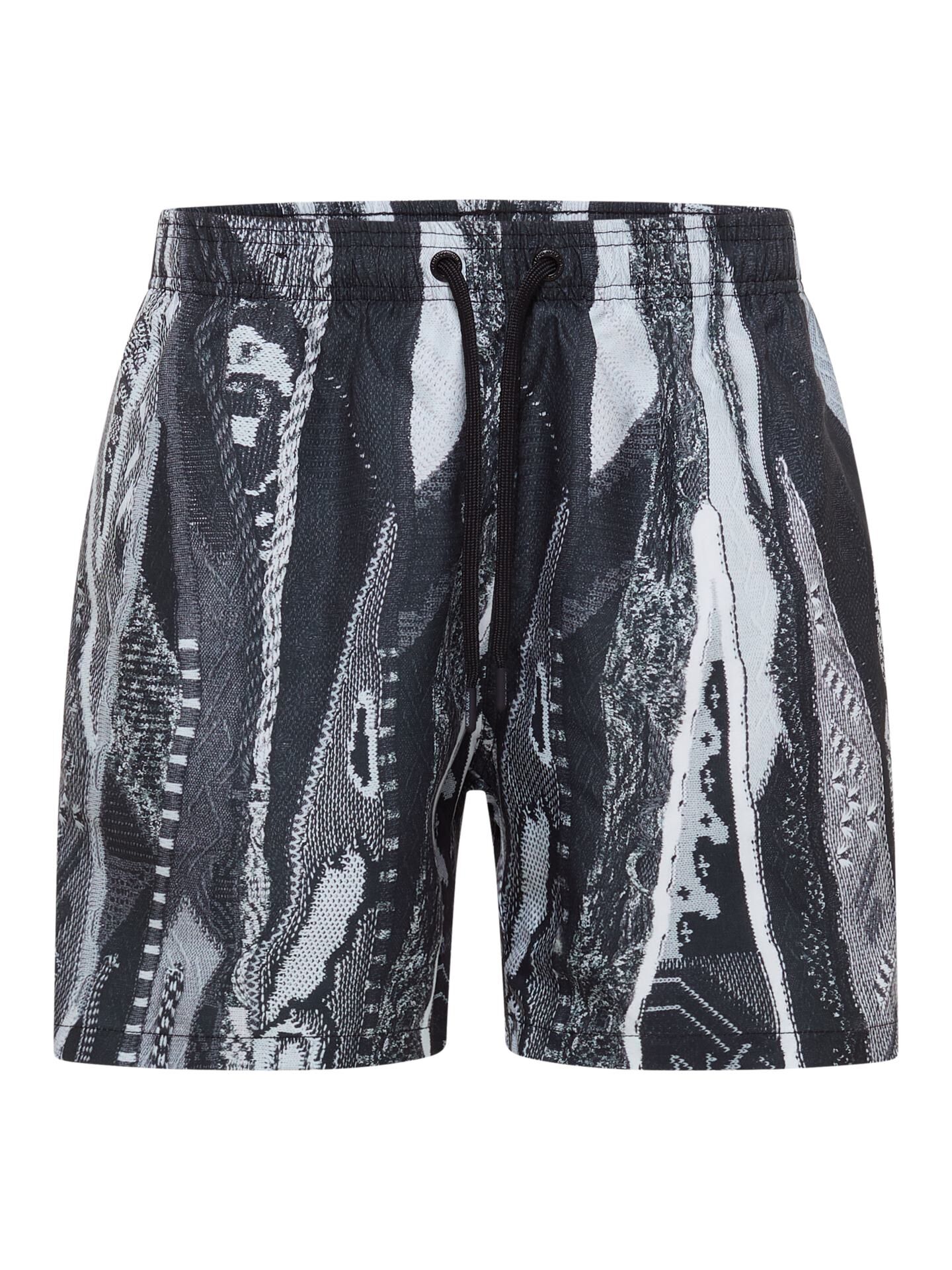 Schwimmshort mit Knitprint