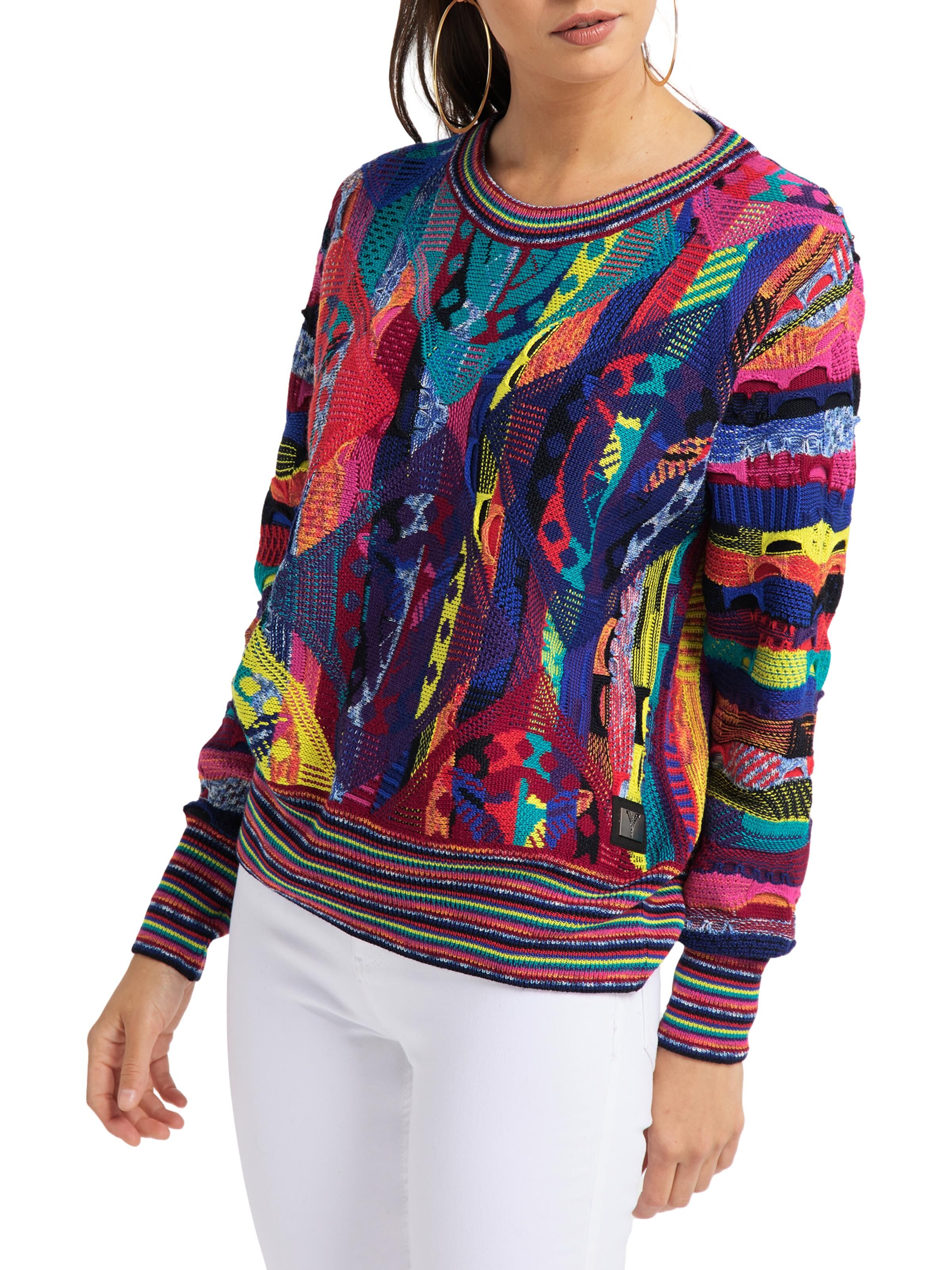 Damen Strickpullover mit Rundhalsausschnitt