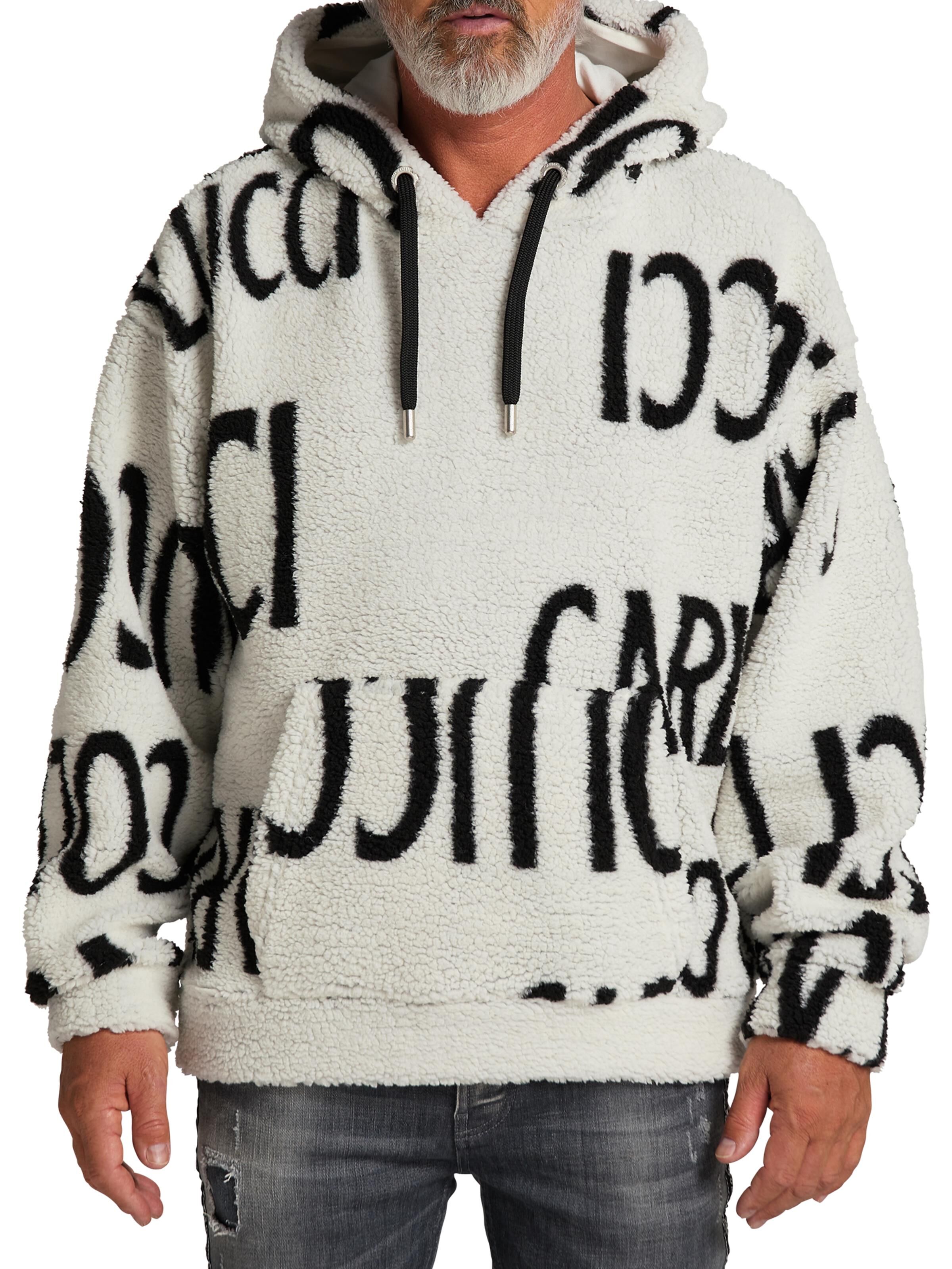  Hoodie in teddy fur look