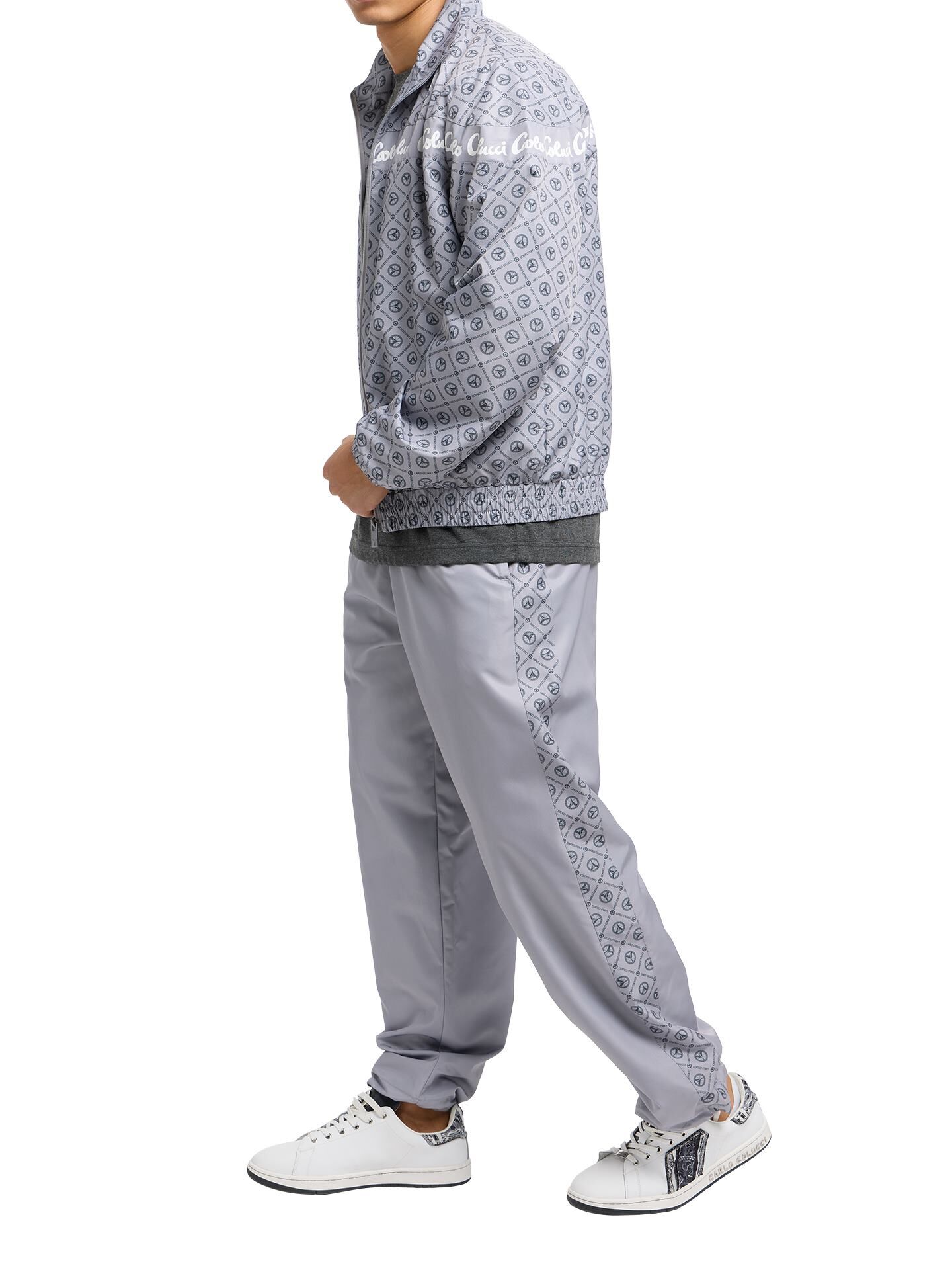 Unisex logo print tracksuit set