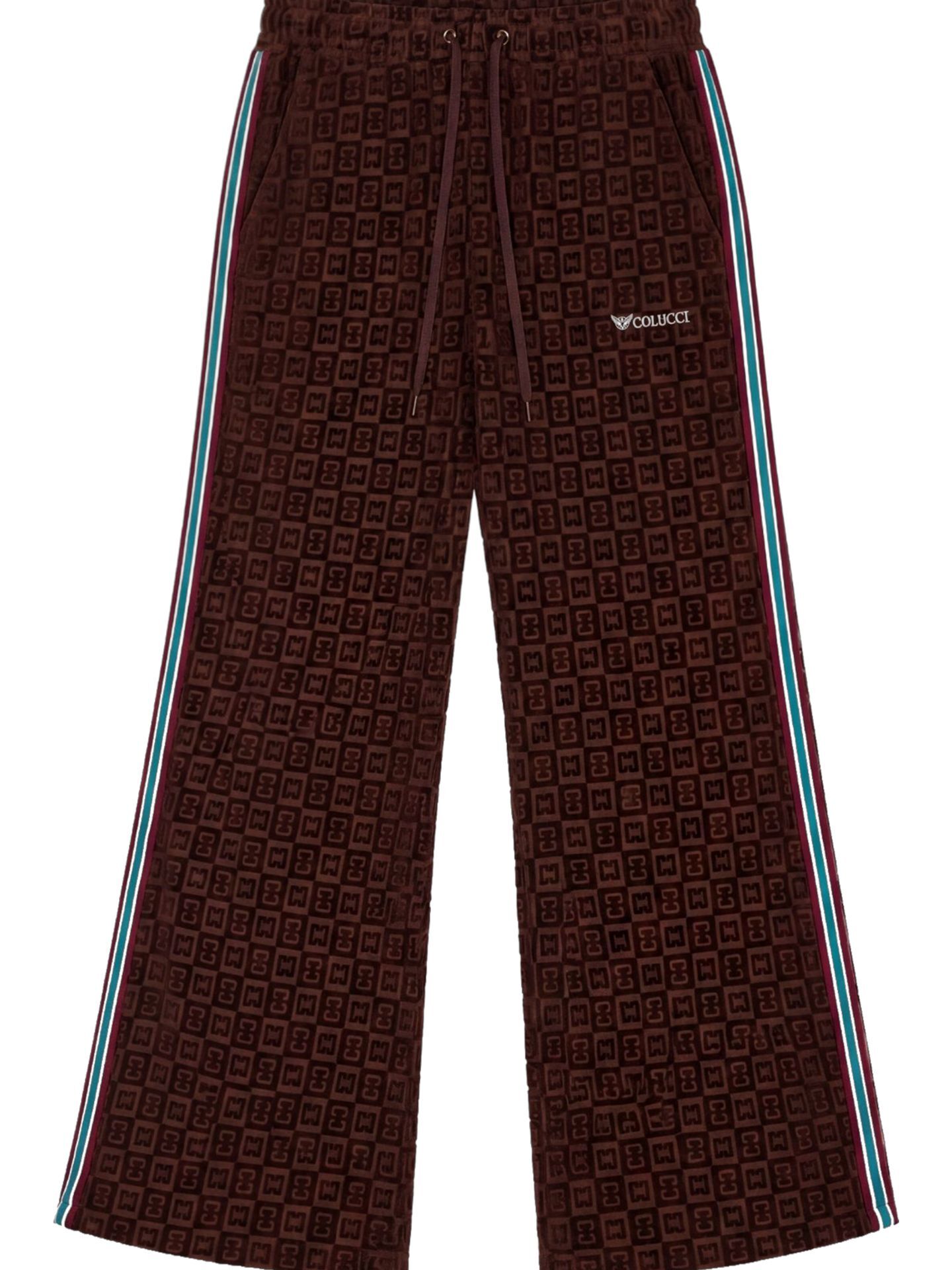  Velours Checkerboard Trackpants
