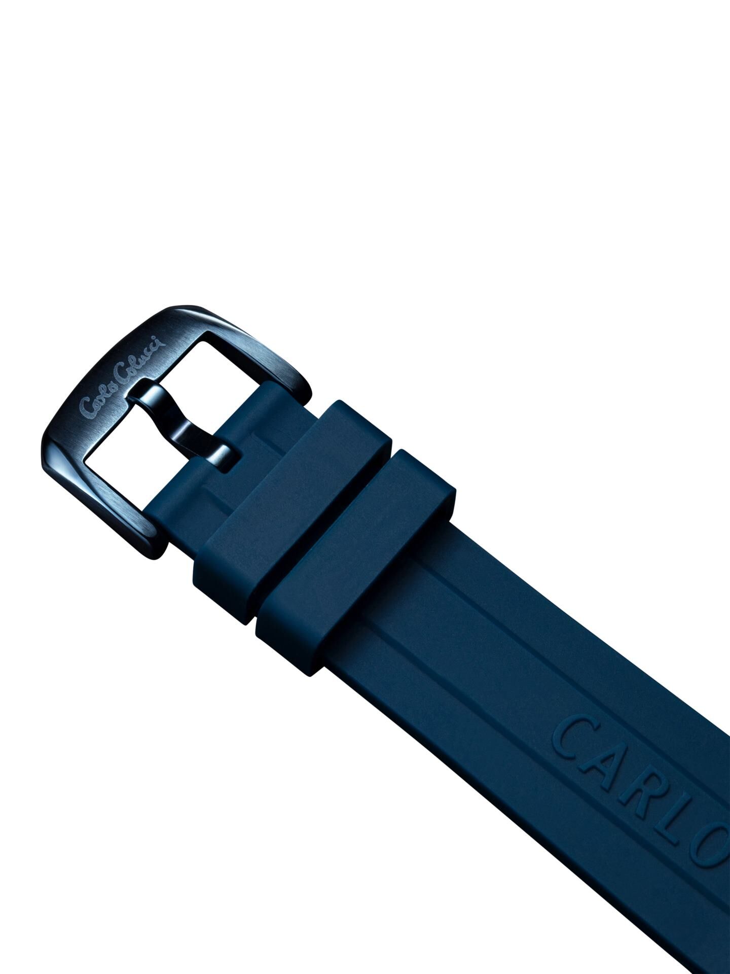 Edelstahl Uhr mit Silikonarmband