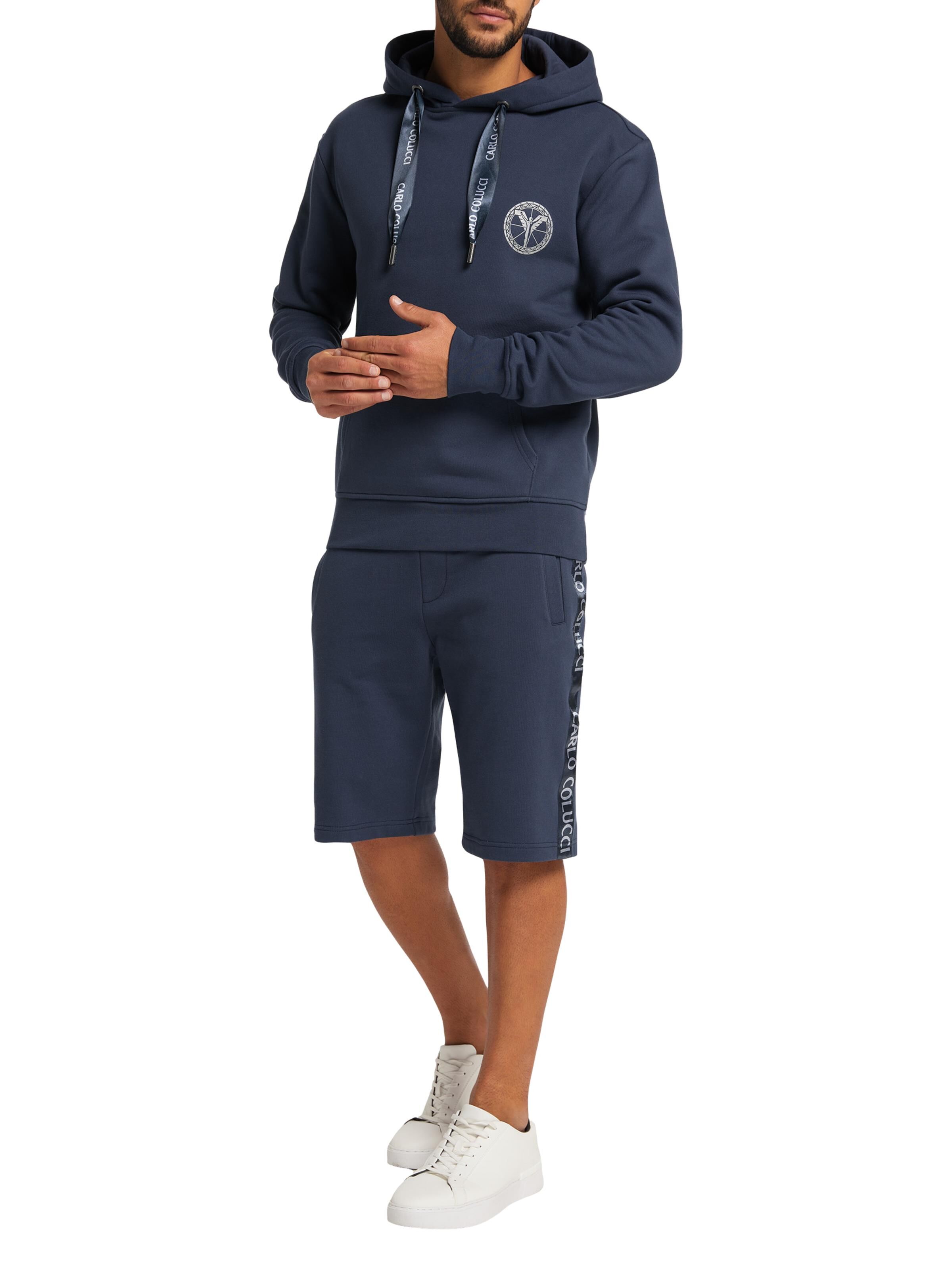 Herren Basic Kapuzen-Sweatshirt