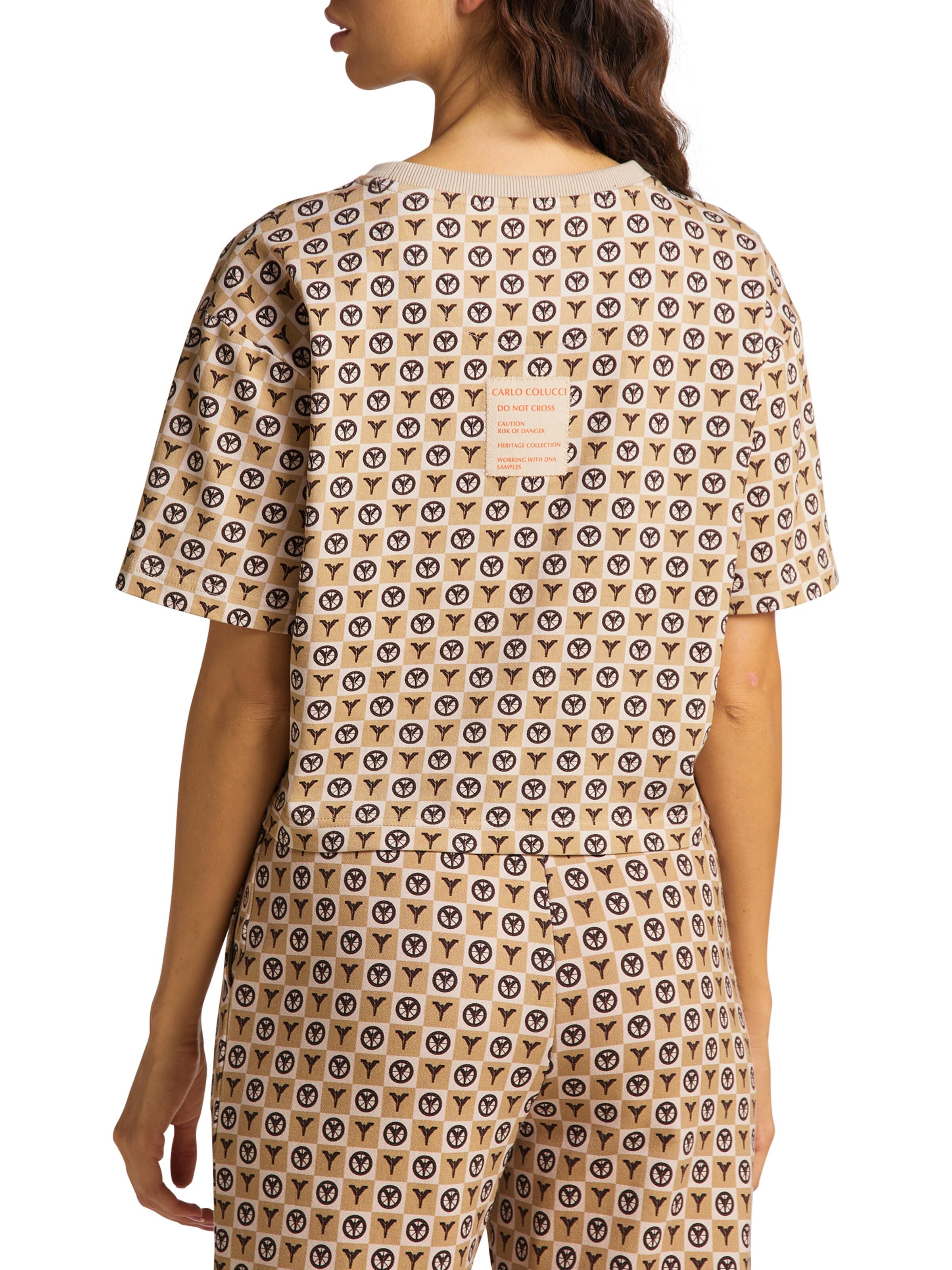 Oversize T-Shirt mit Monogram
