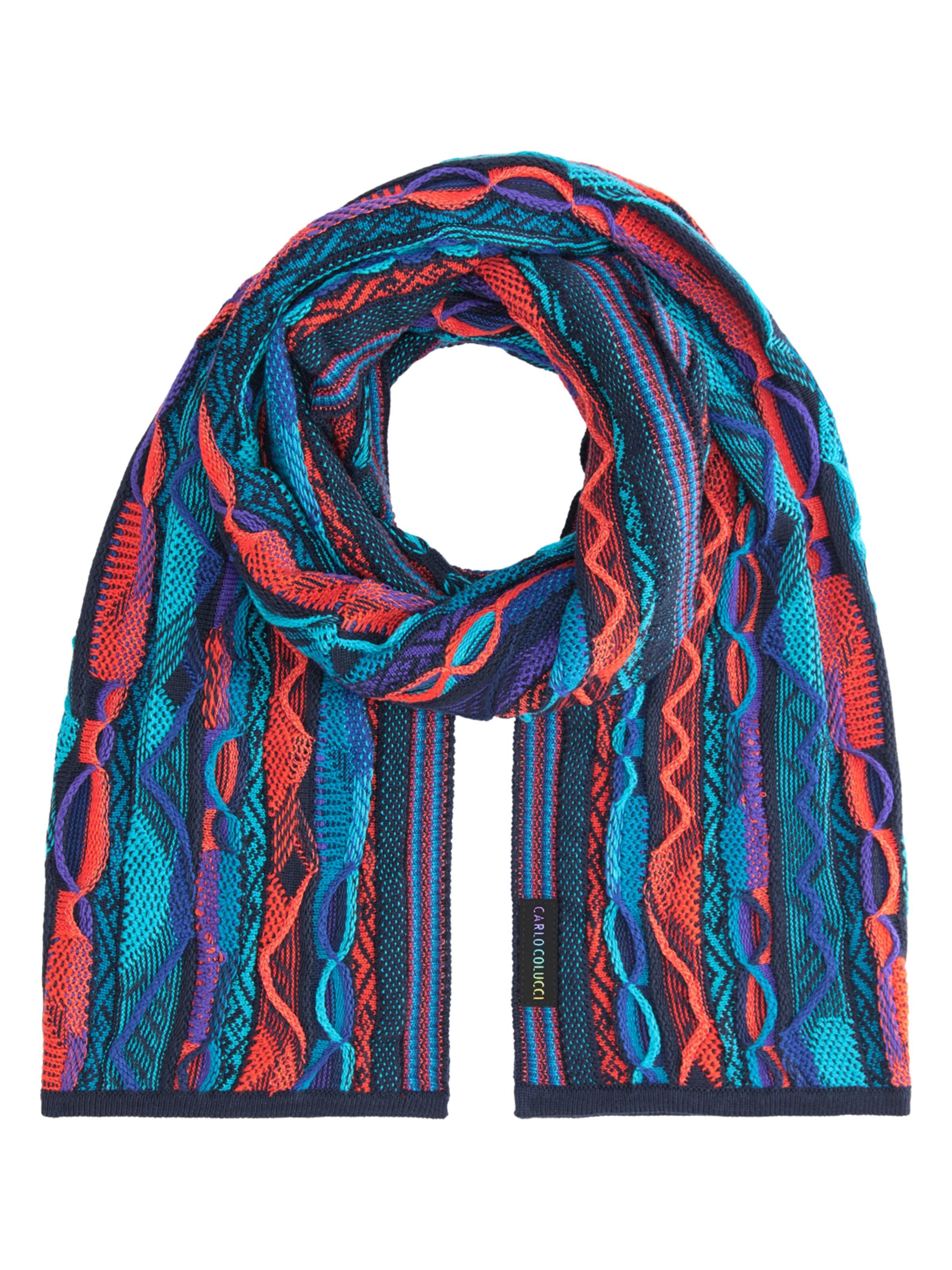 Unisex knitted scarf