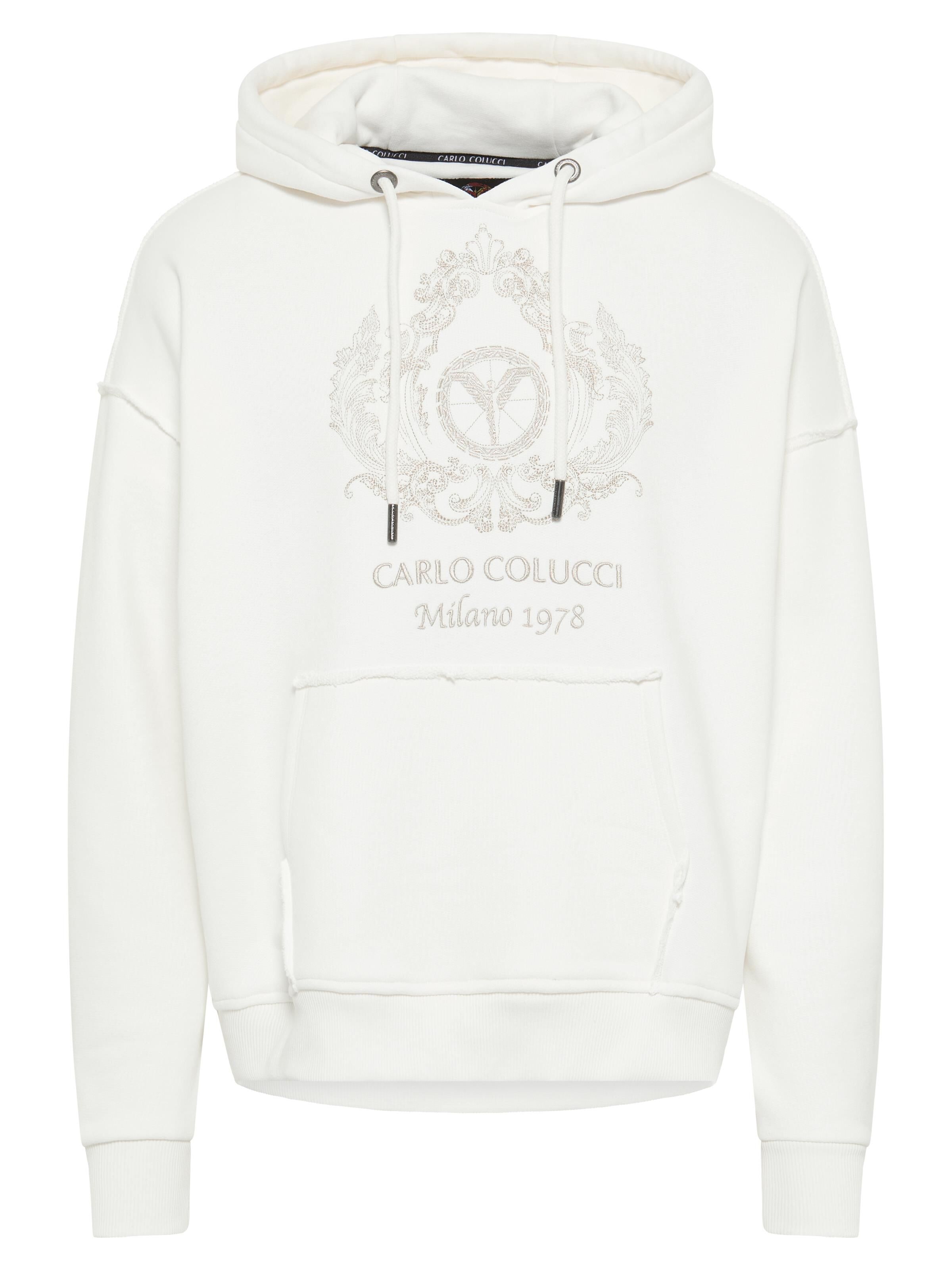 Oversize Hoodie mit Stickerei