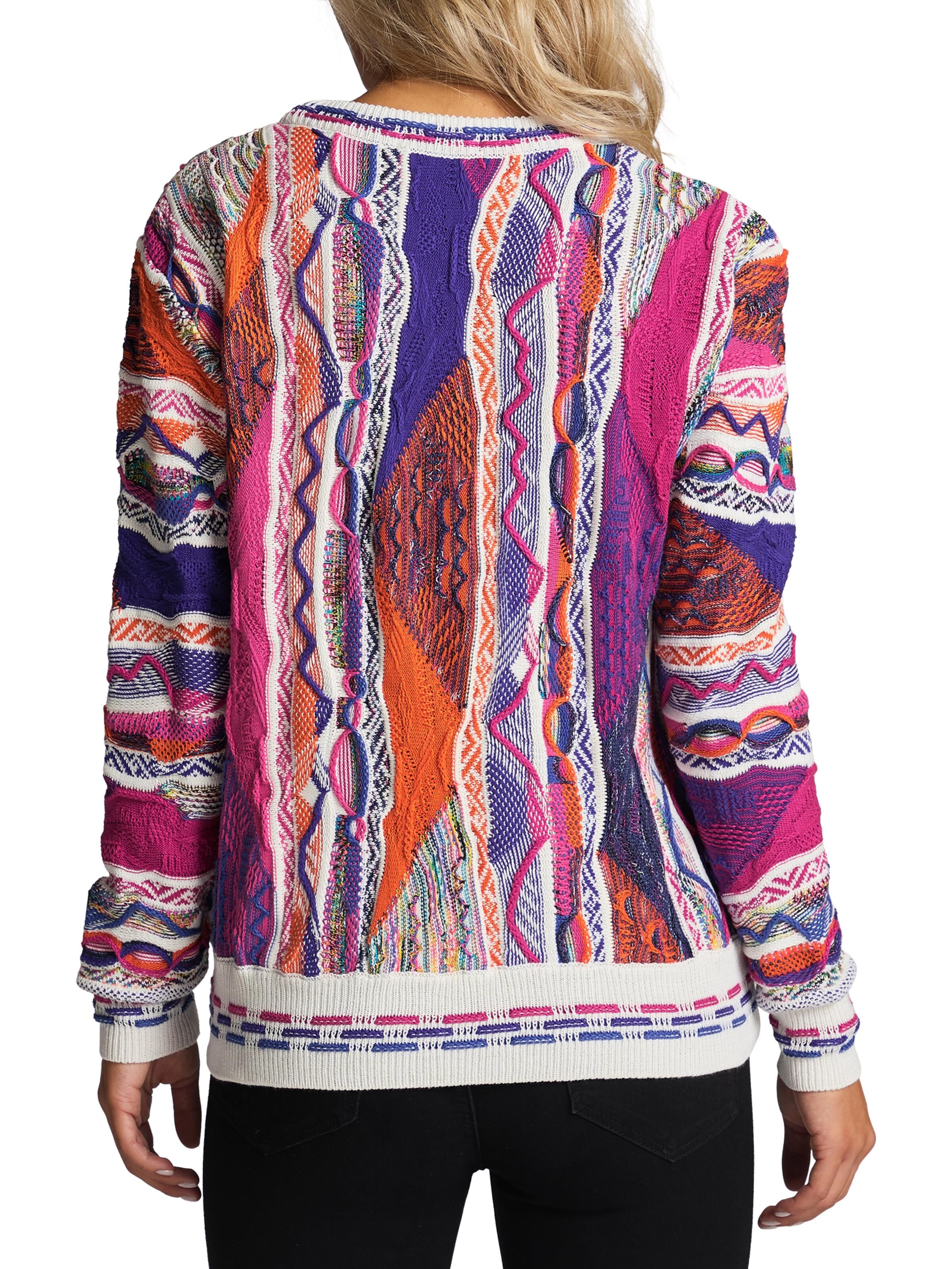 Jacquard Rundhalspullover