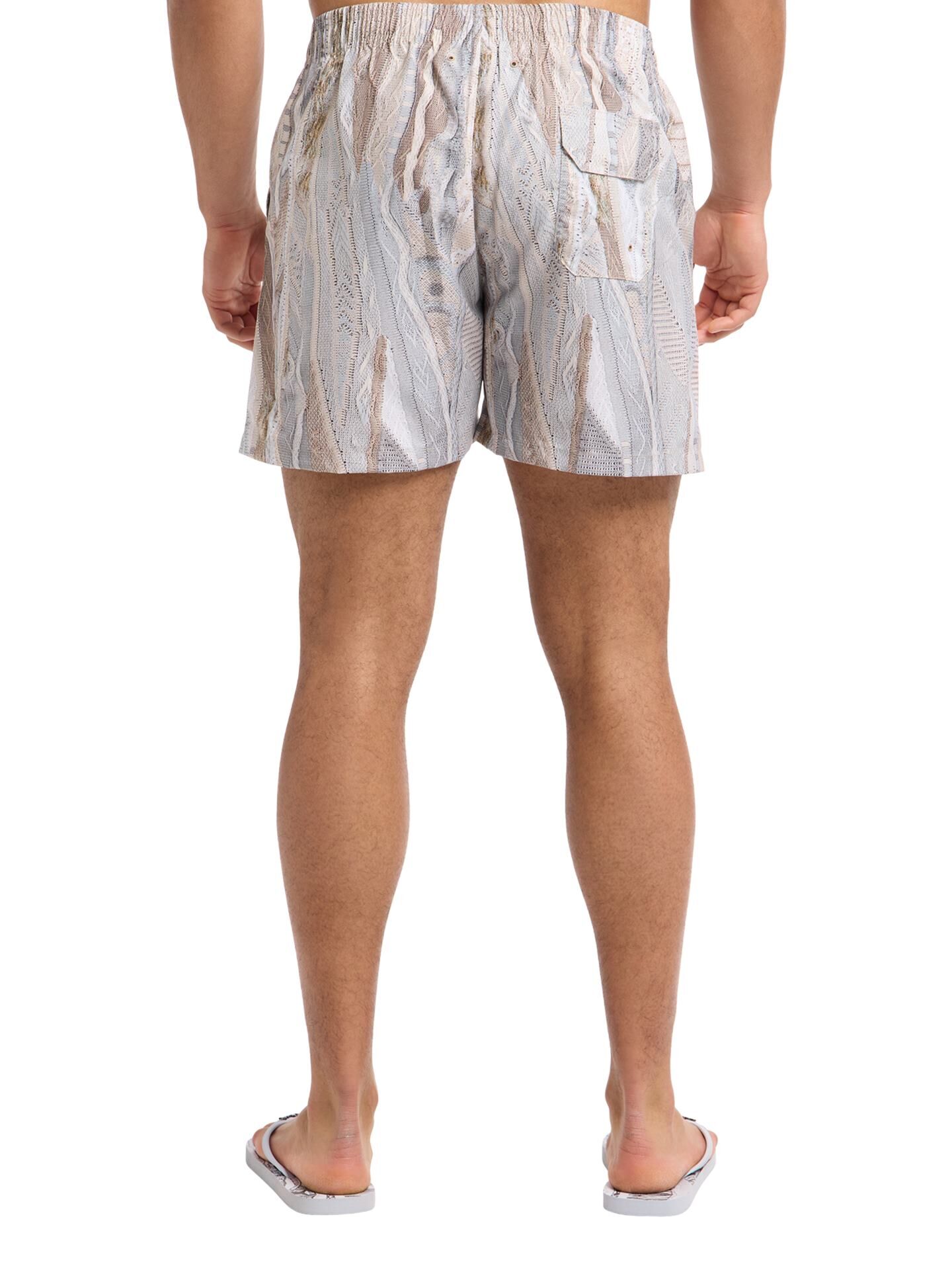 Schwimmshort mit Knitprint