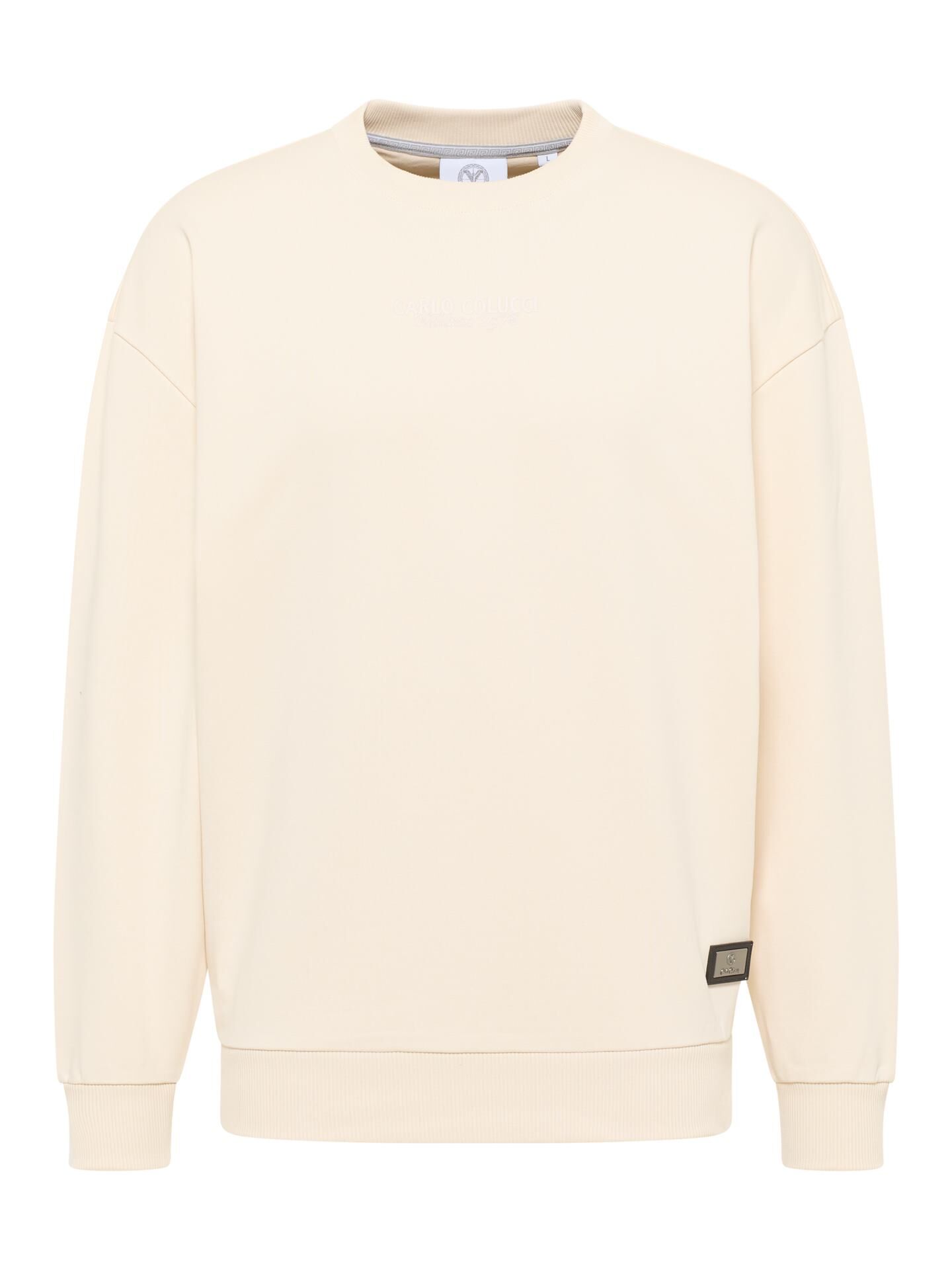 Carlo Colucci Oversize Sweatshirt - La Famiglia - L L Beige