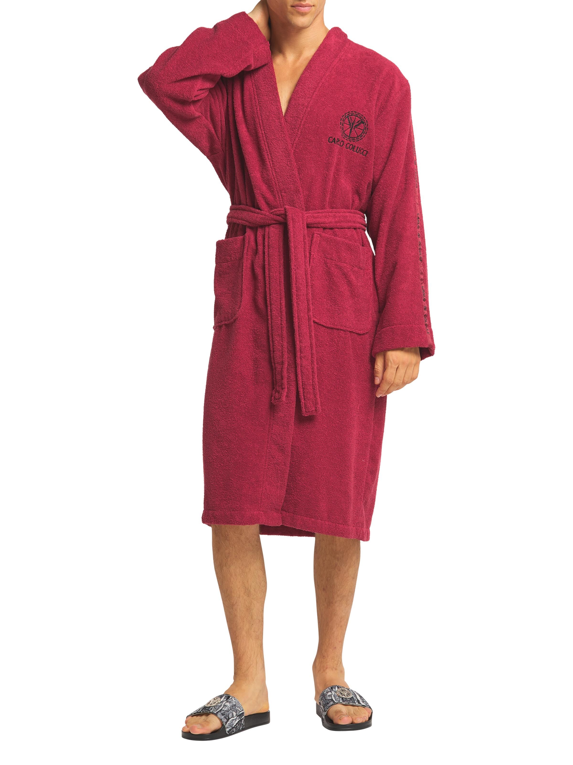  Bathrobe with embroidery