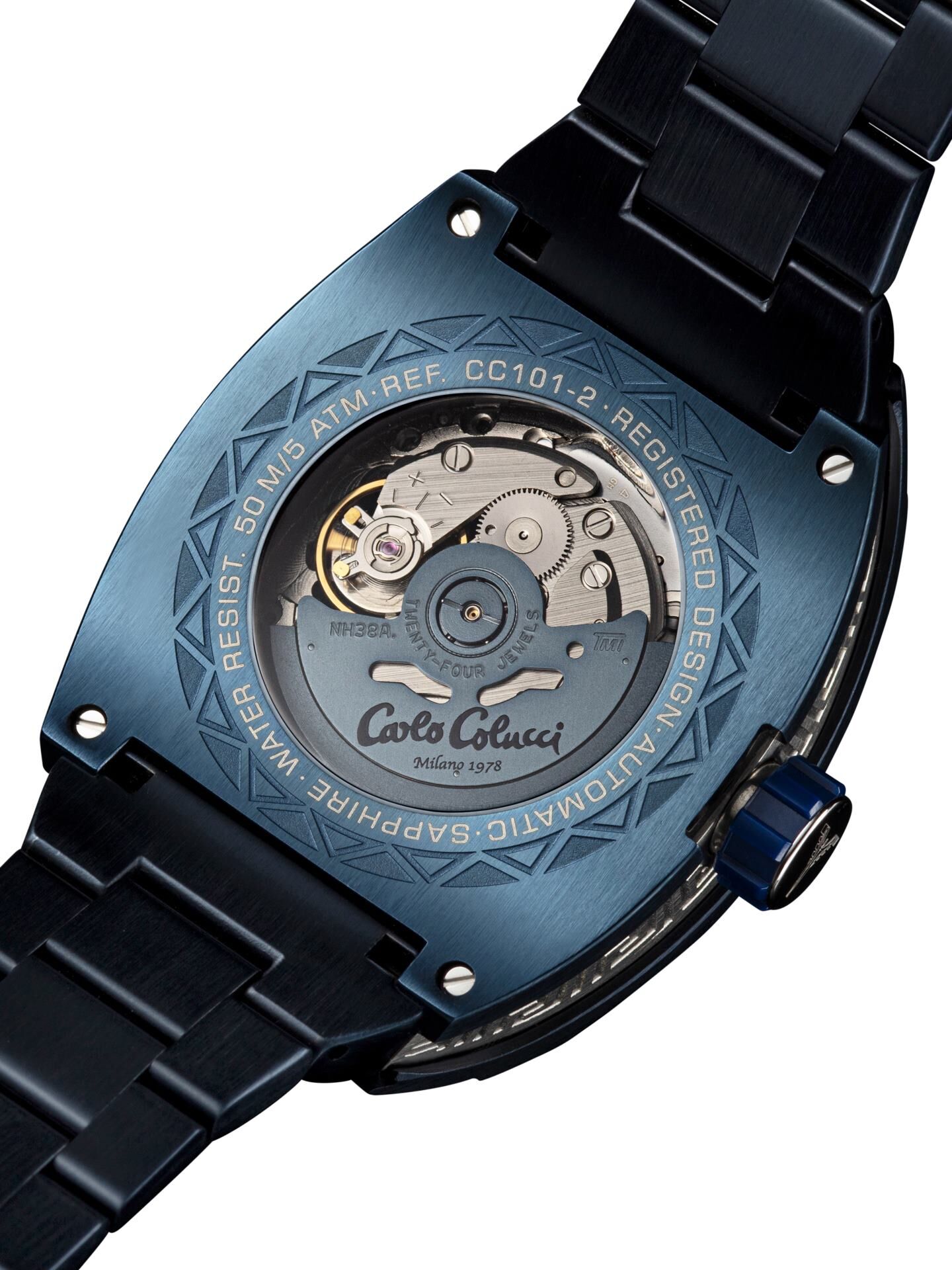 Edelstahl Uhr mit Faltschließe