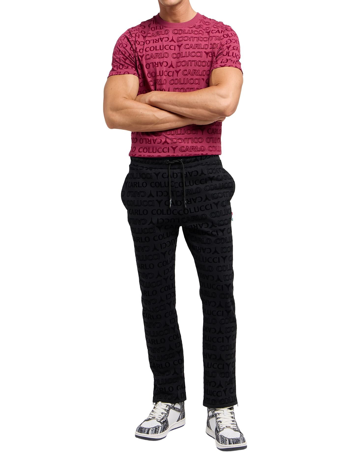  Sweat pant -Monogram Flock-