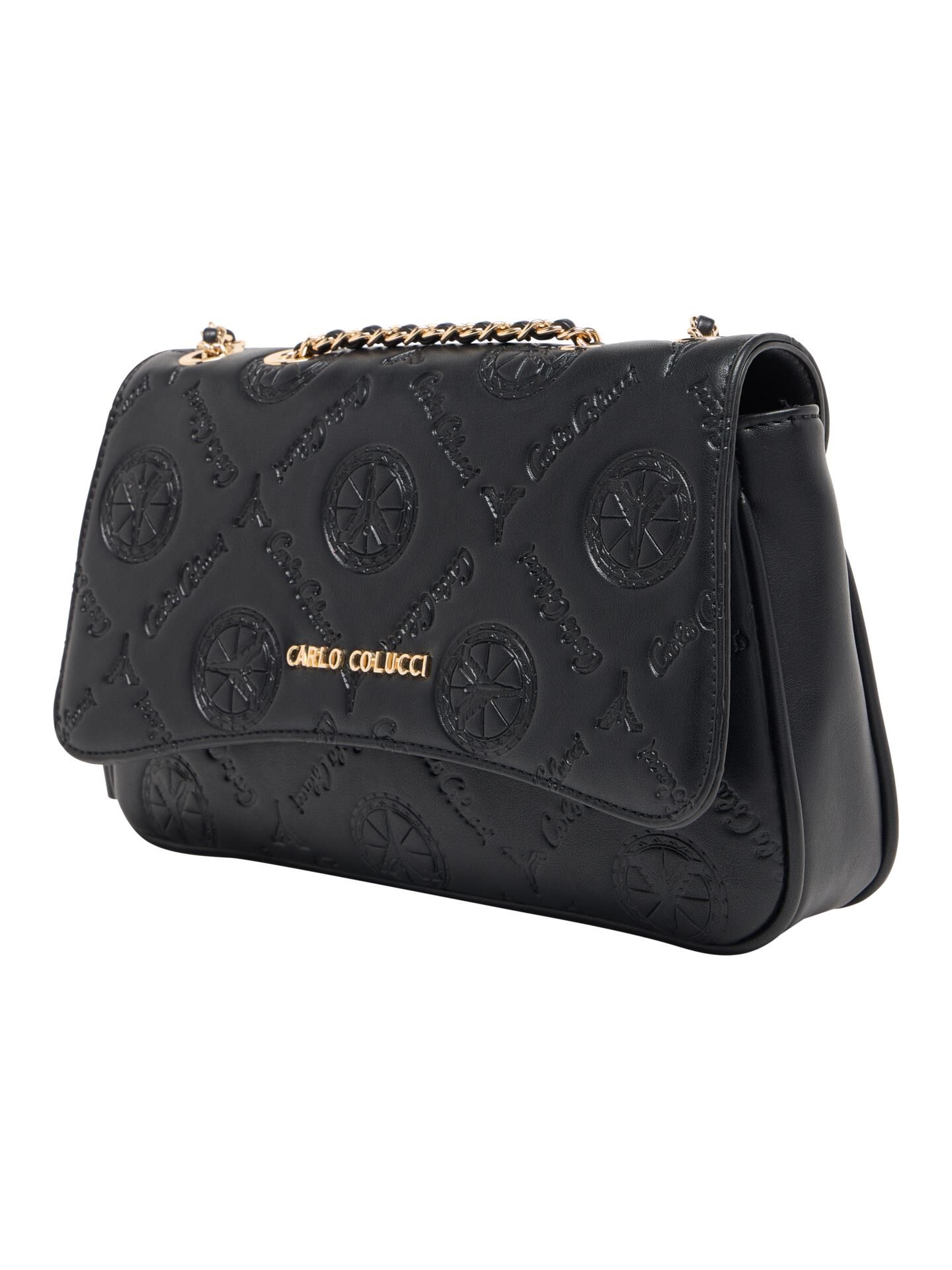  Shoulder bag with embossed logo