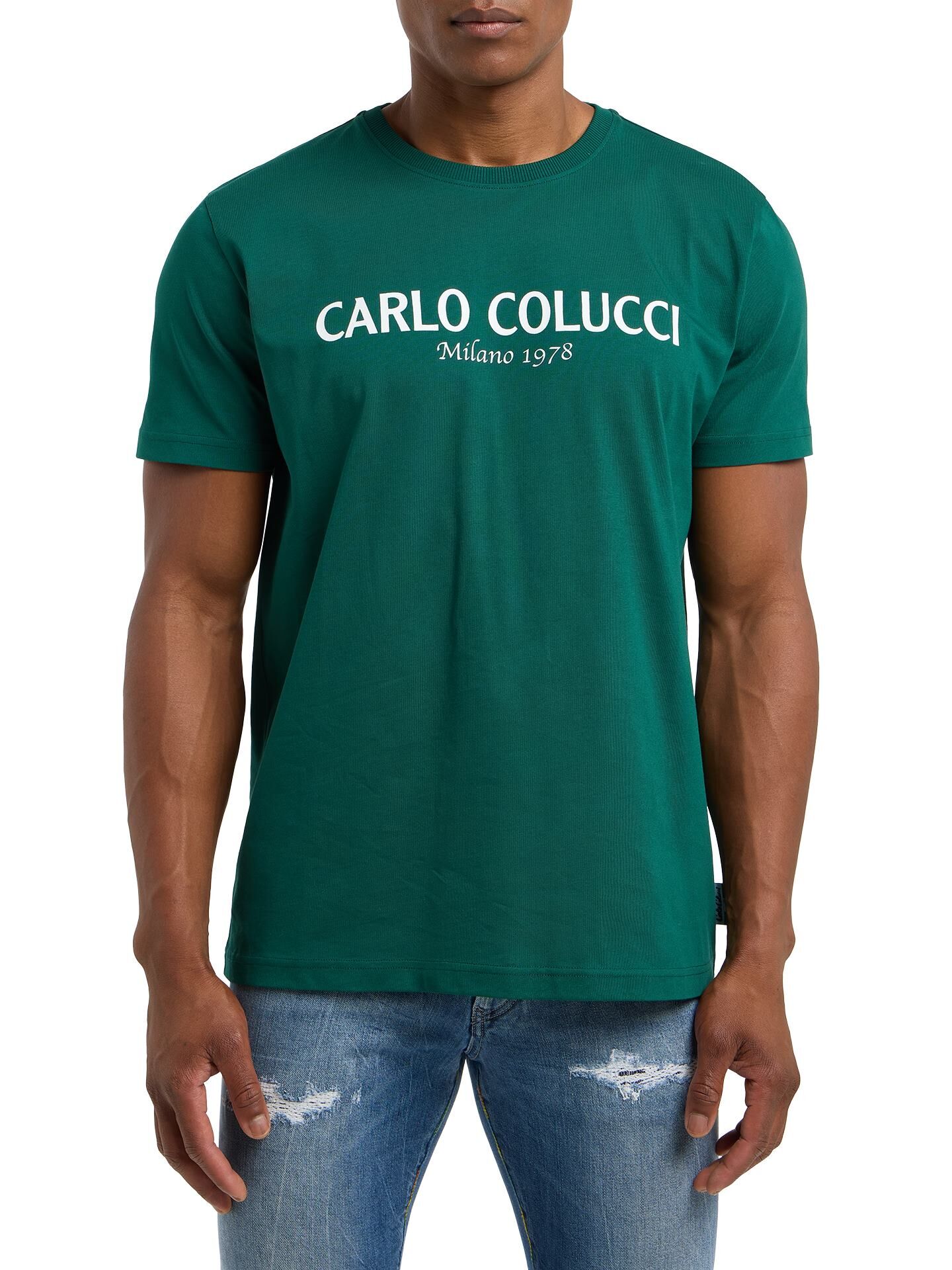 T-Shirt mit Logoprint