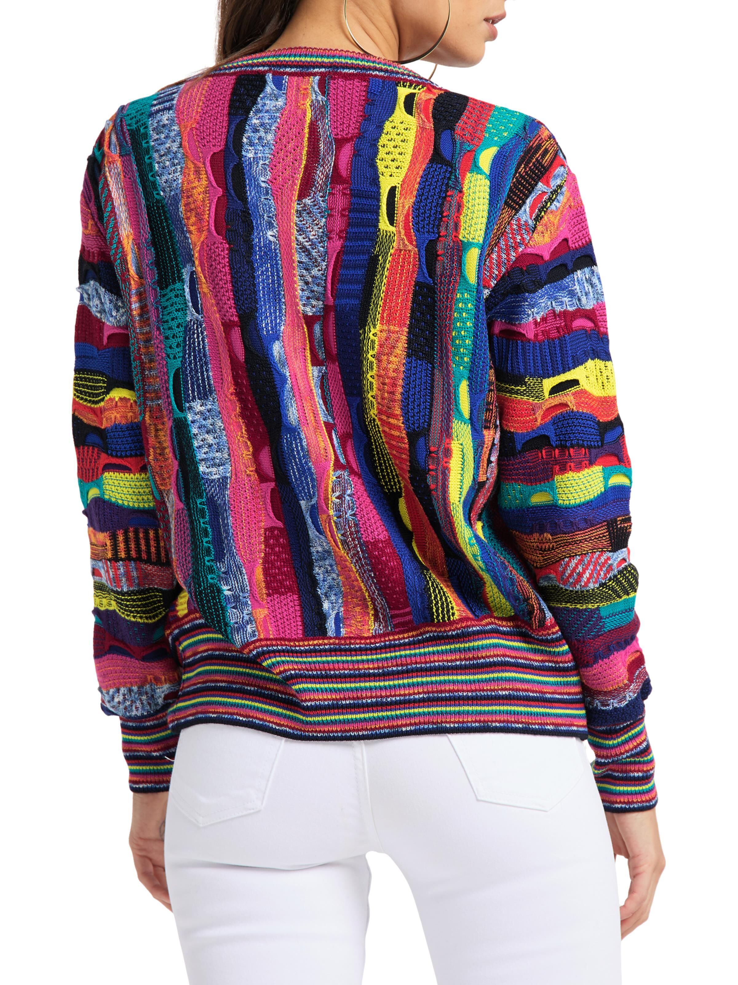  Damen Strickpullover mit Rundhalsausschnitt