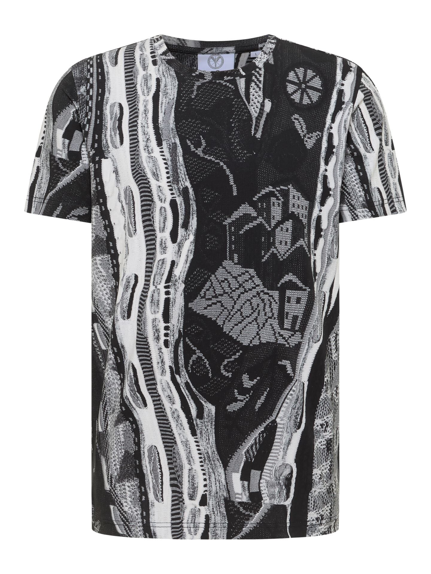 T-Shirt mit Knitprint