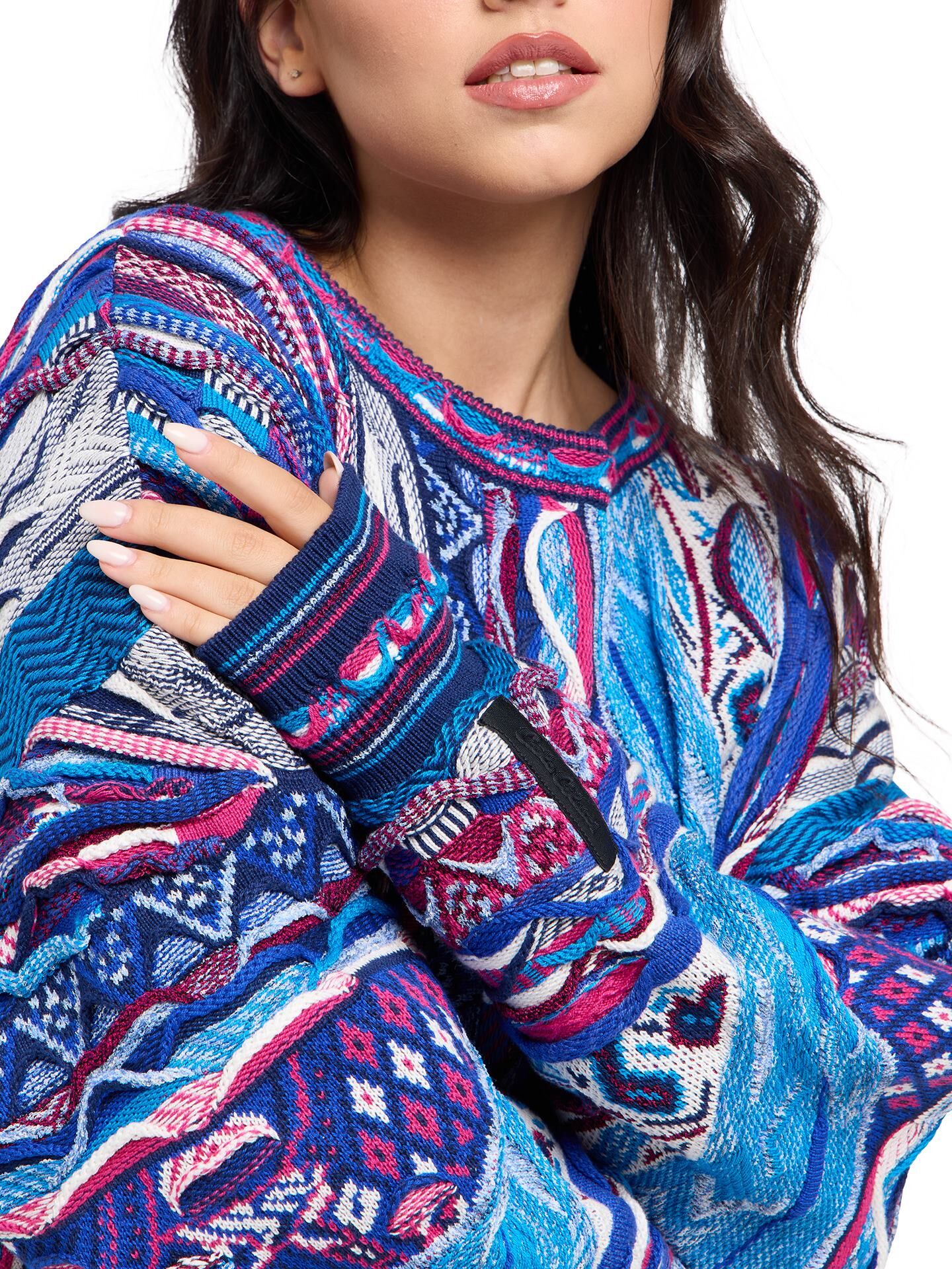 Oversize knit sweater