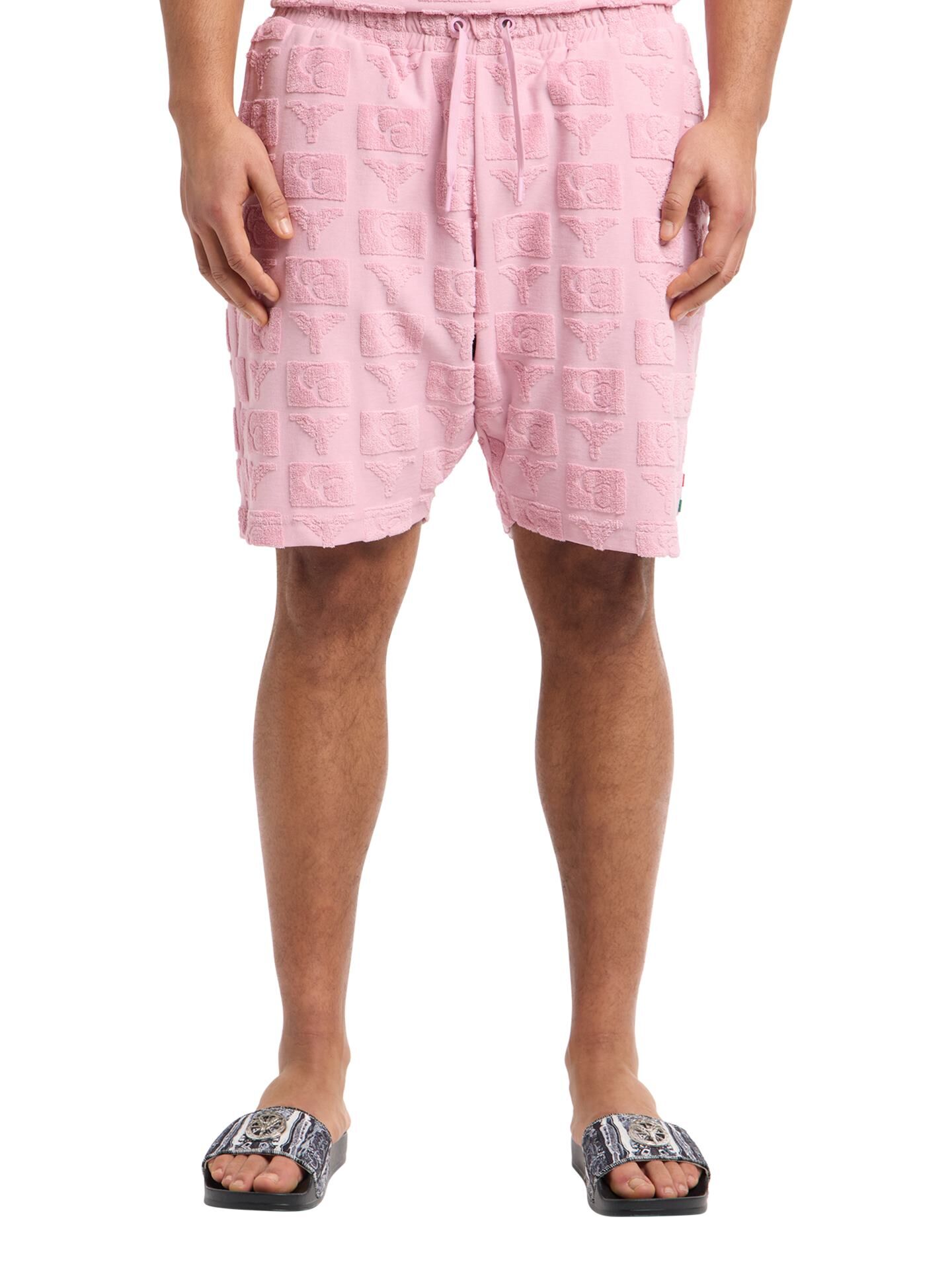  Oversize short with terry cloth