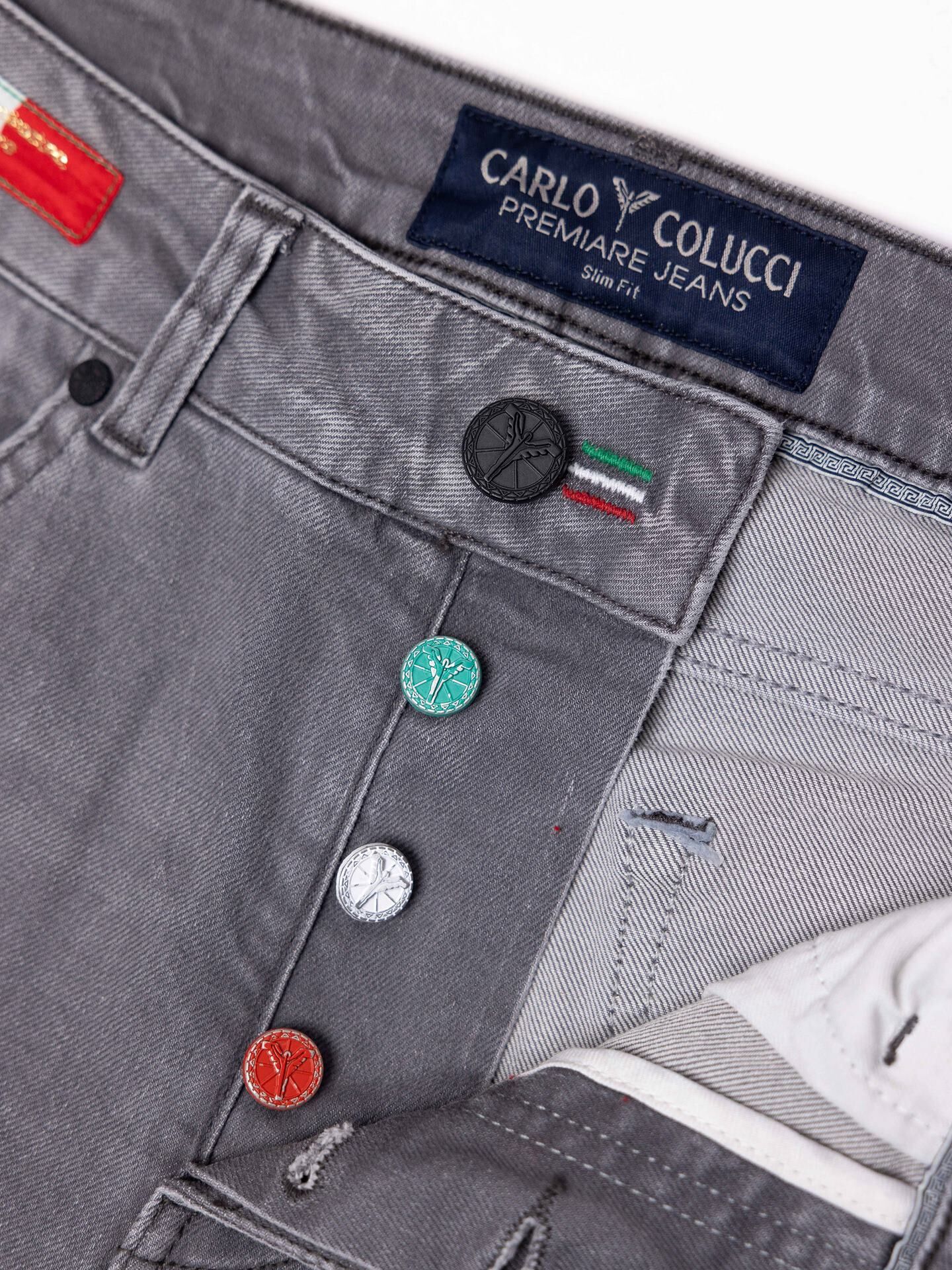 Vintage Jeans mit leichten Waschungen