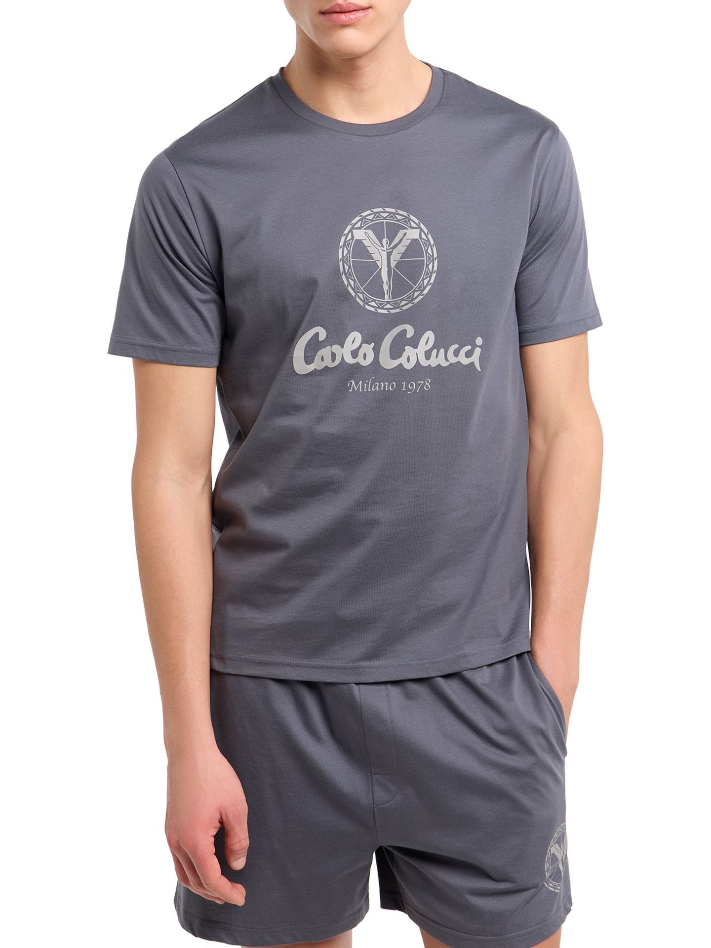  Herren Shorty Pyjama Set 