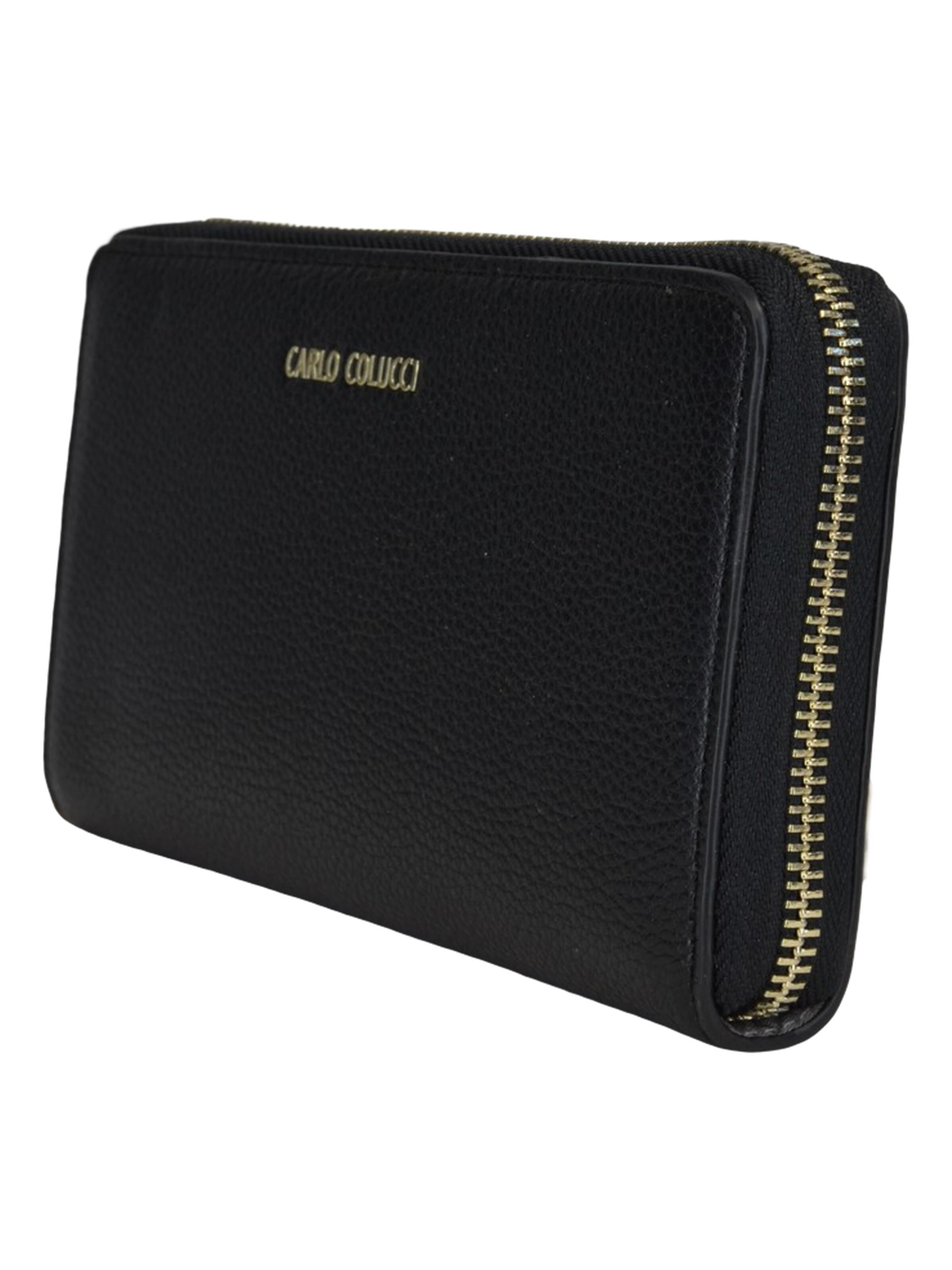 Geldbörse mit Logo-Schriftzug