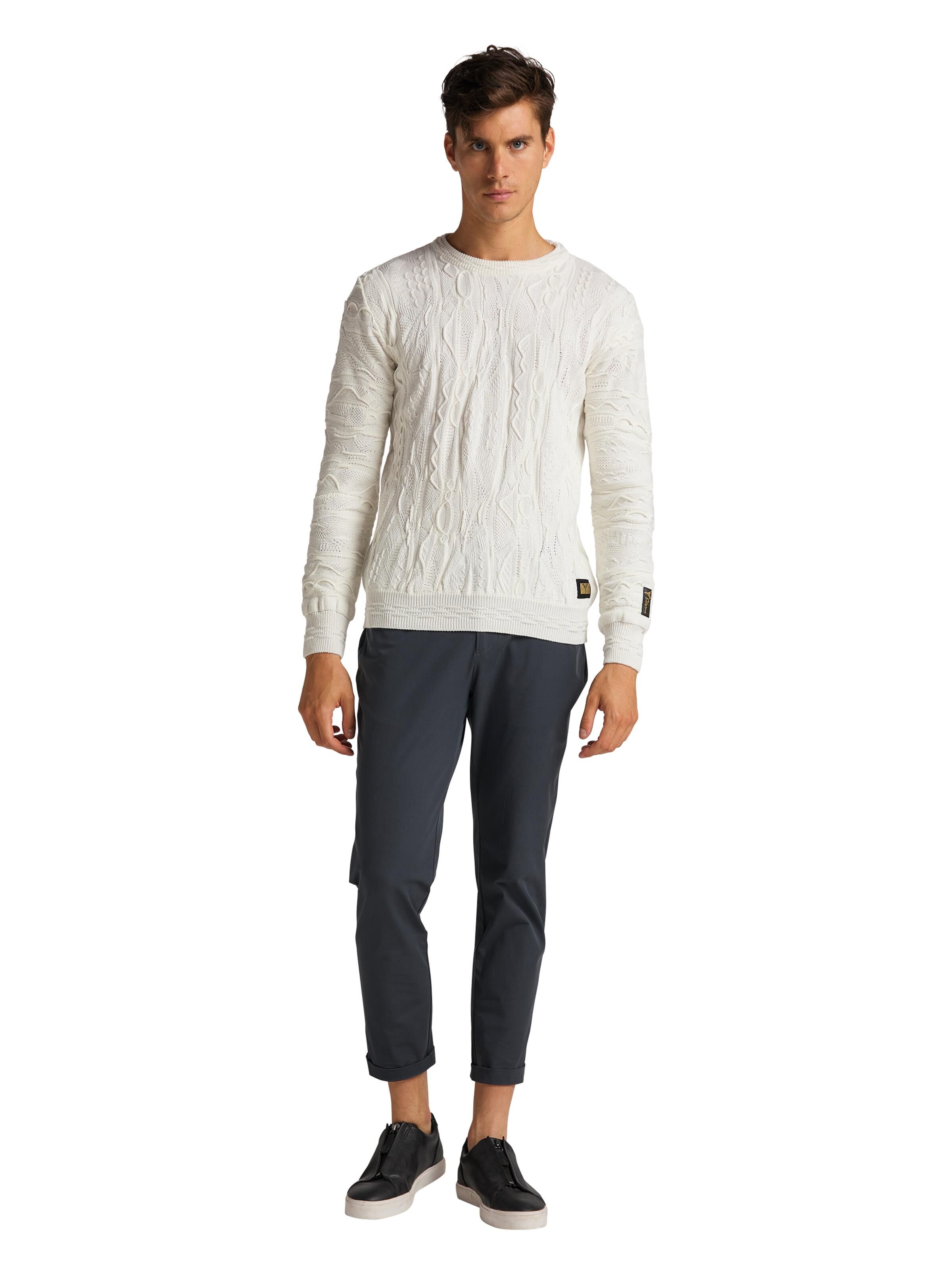Einfarbiger EDIZIONE Strickpullover